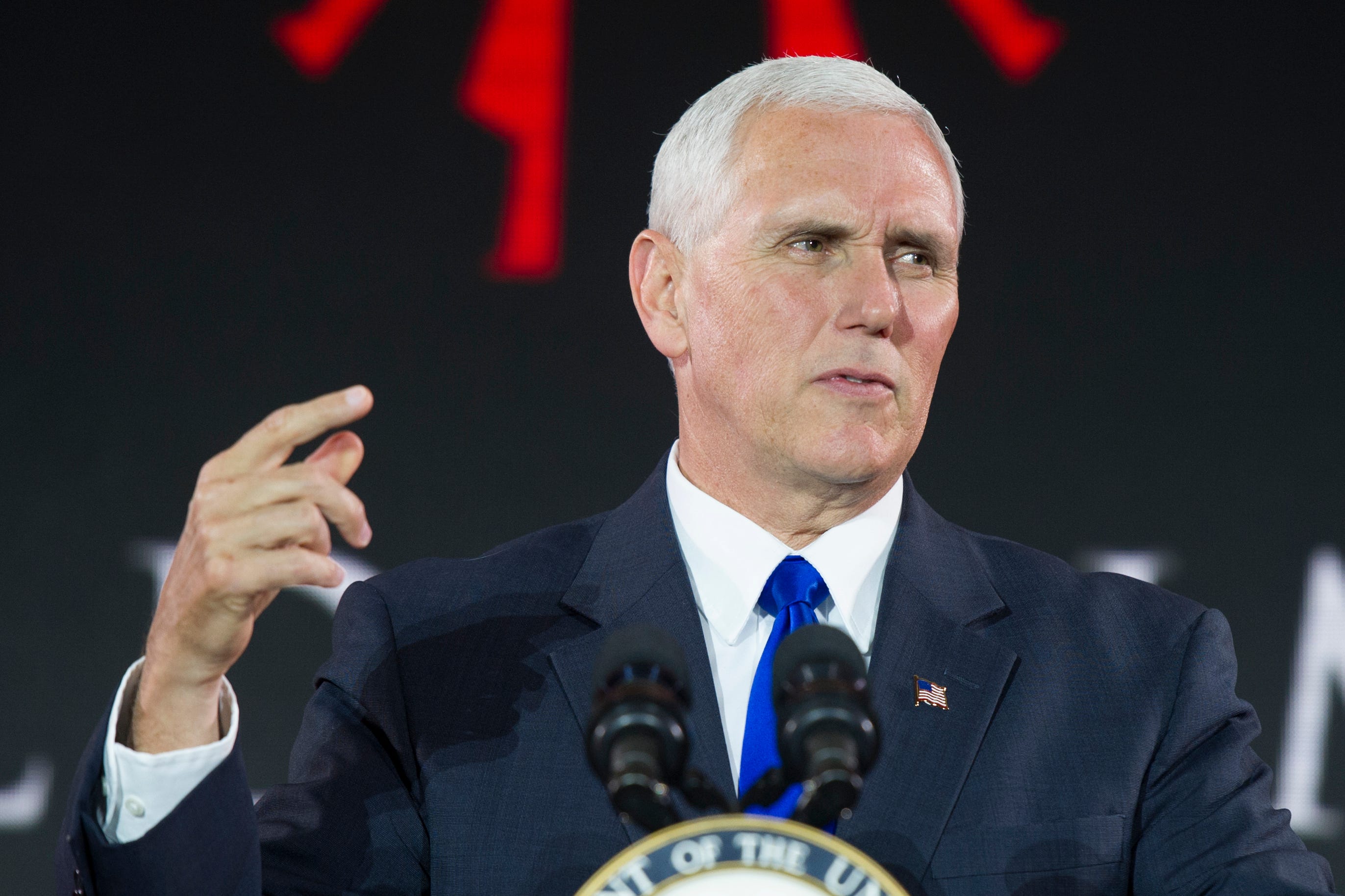 Vice President Mike Pence says Islamic State is waging anti-Christian 'genocide'