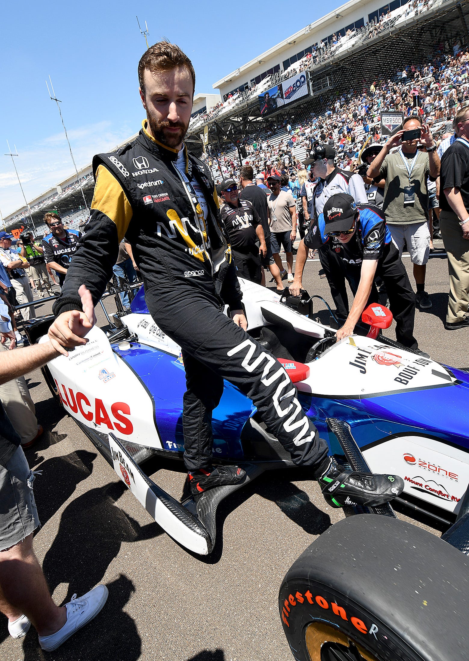 It didn't rain on our Indy 500, but storms are brewing
