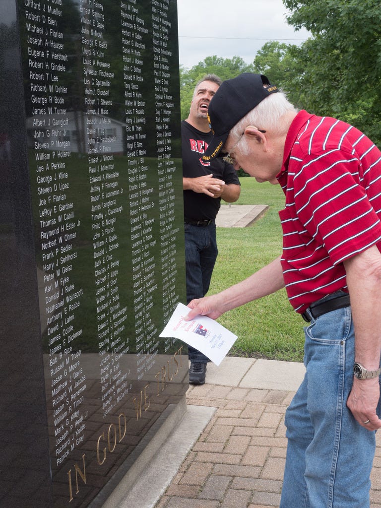 Delhi Township veterans expanding memorial to add names