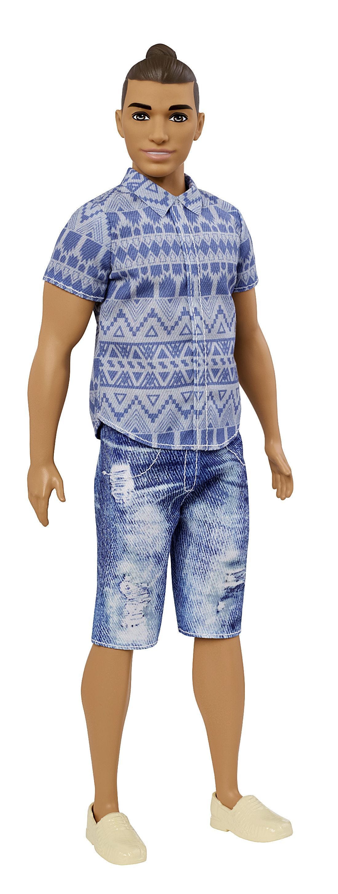 Barbie's boyfriend Ken gets a makeover: Cornrows, man buns and new skin tones