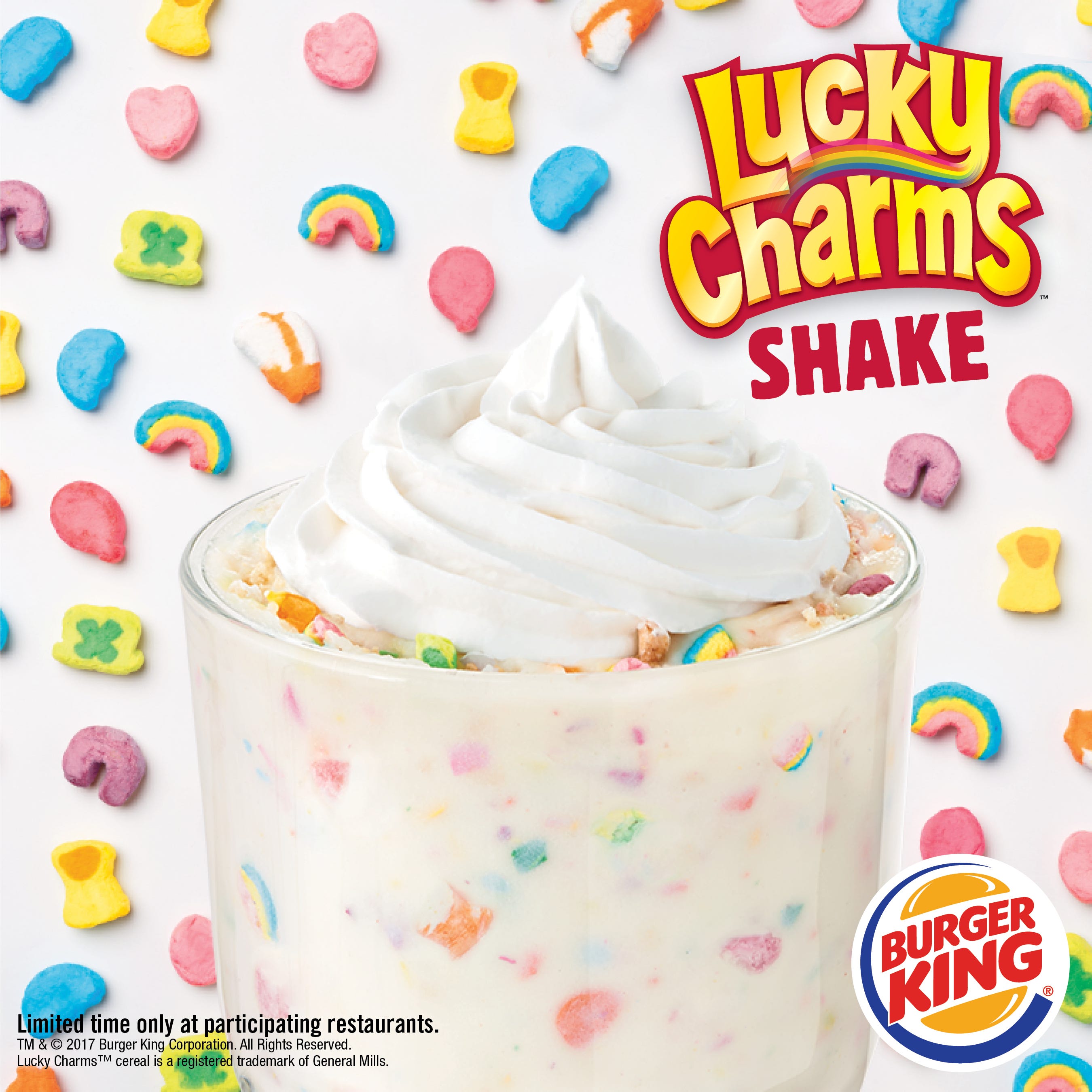 Burger King is now serving a Lucky Charms milkshake