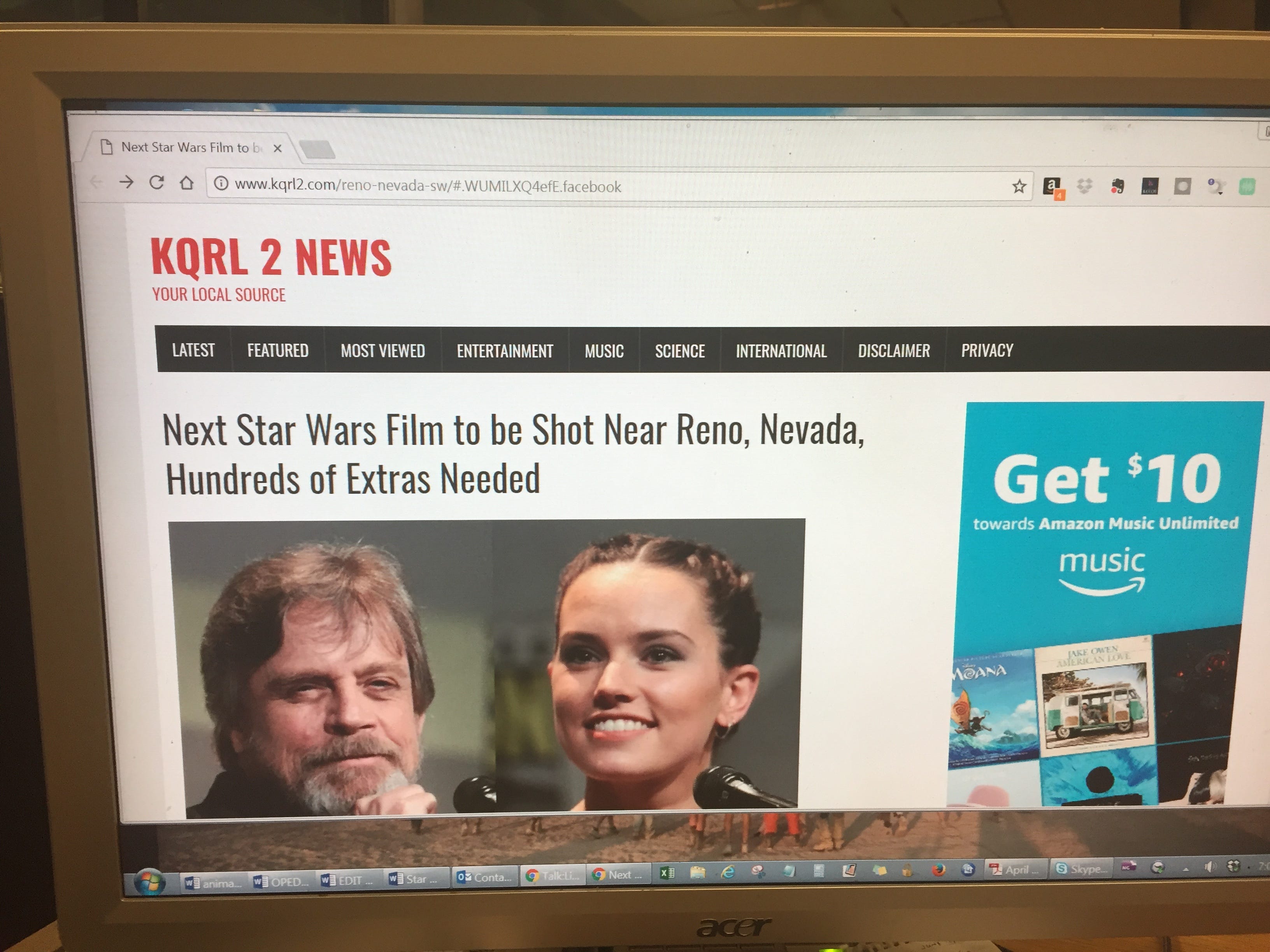 Ask the RGJ: No, 'Star Wars' is not filming near Reno