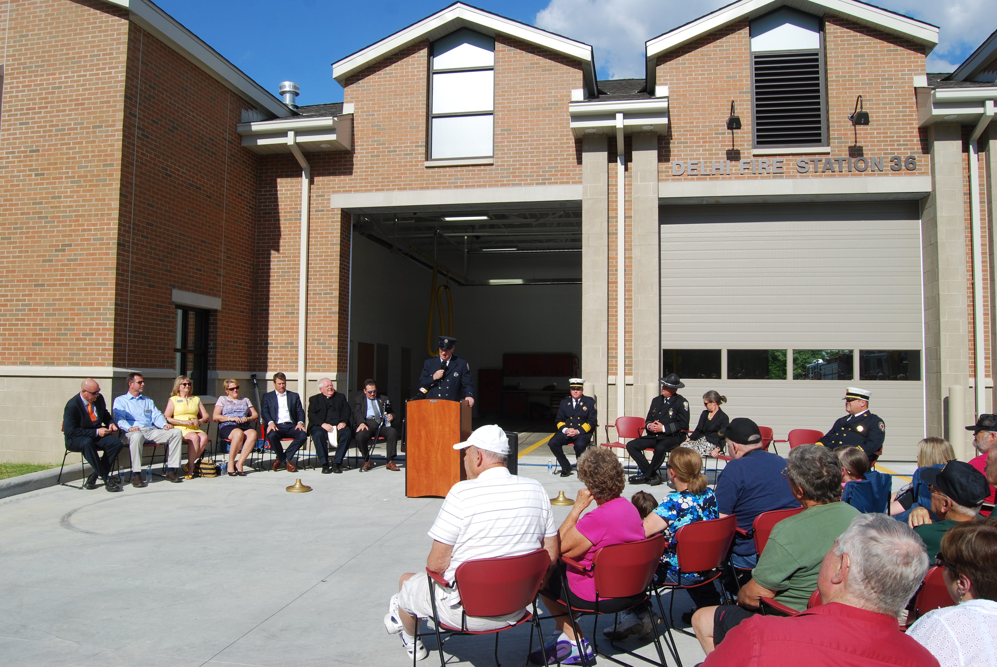Delhi Township celebrates opening of new fire station