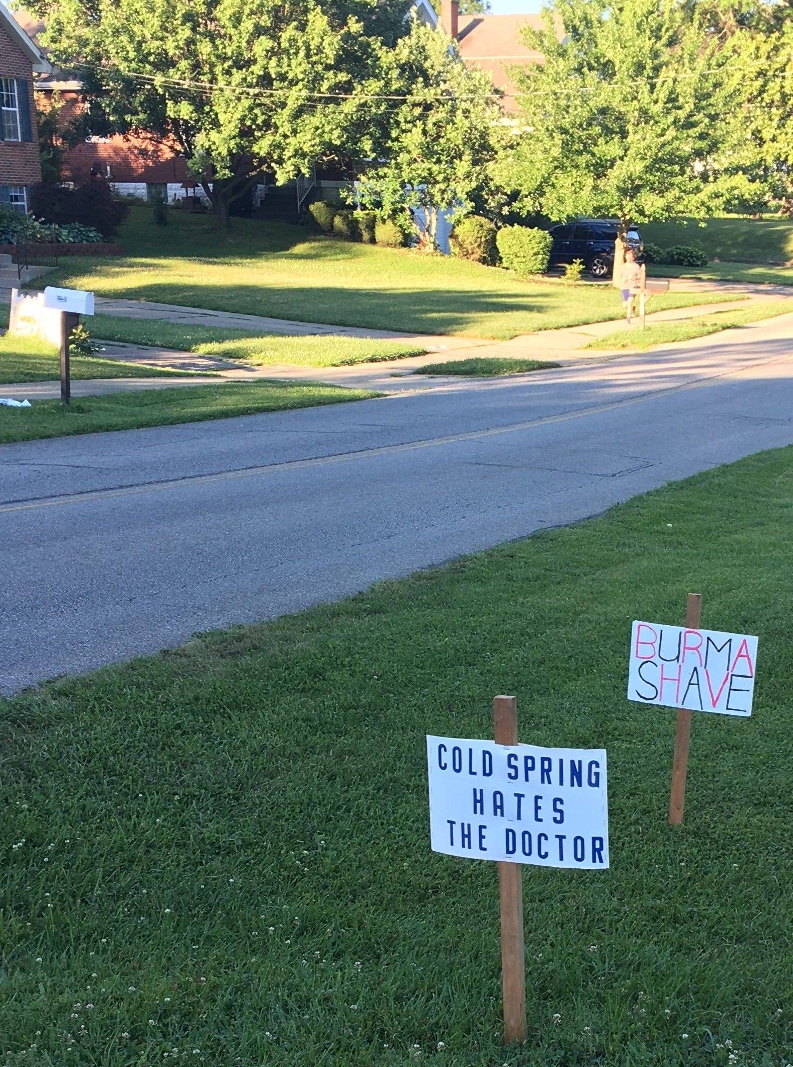 Cold Spring doctor finds hate sign over drug rehab center