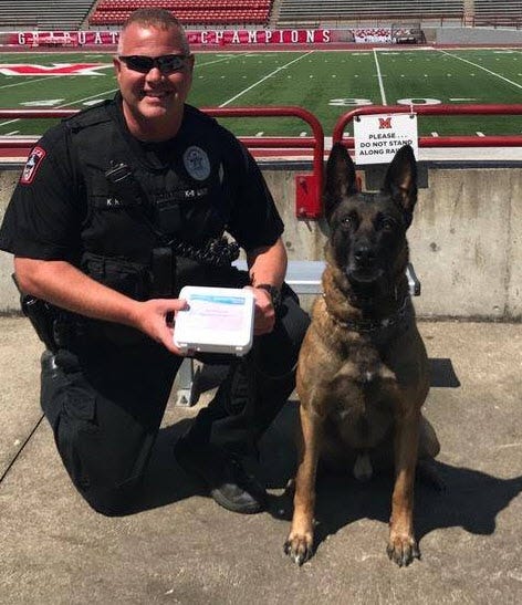 Miami University police begin carrying Narcan for K-9 cop overdoses