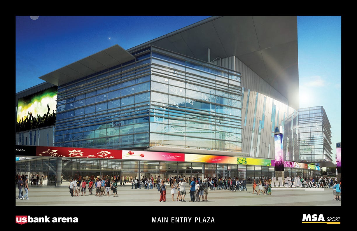 U.S. Bank Arena owner proposes $370M redo funded by sales tax