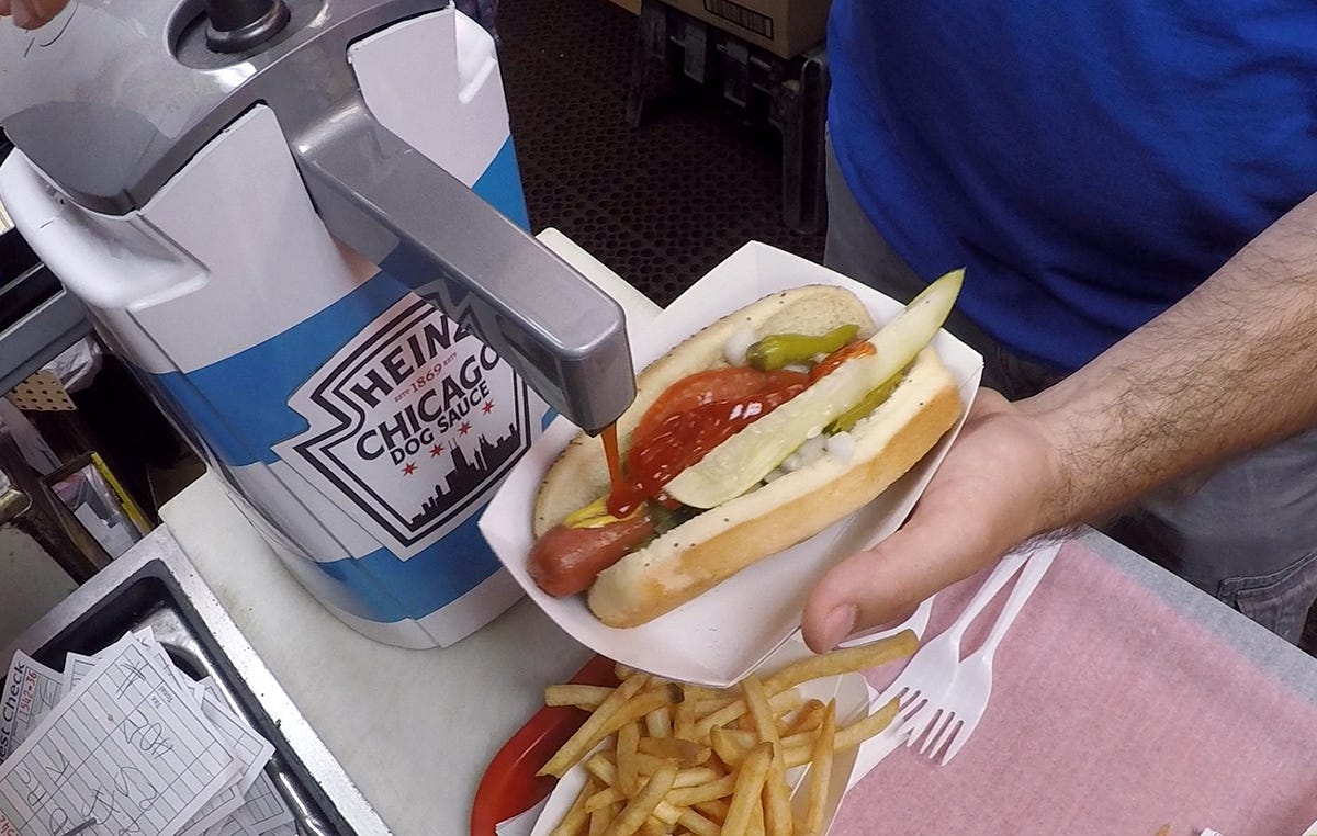 Ketchup on hot dogs? Heinz’s ‘Chicago Dog Sauce’ tricks purists