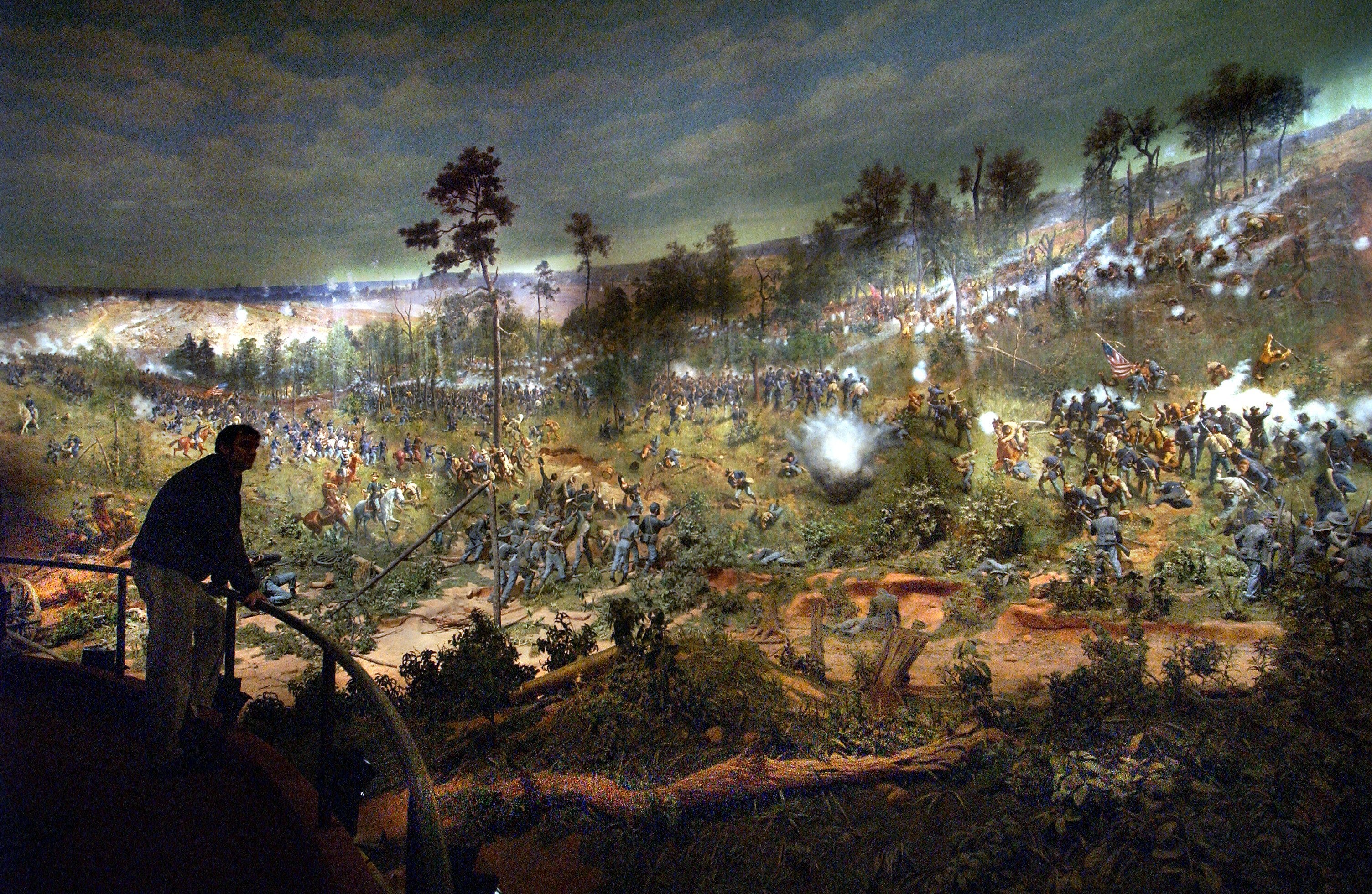 RetroIndy: Indianapolis Cyclorama featured a Civil War mural and every obsession to hit Indianapolis