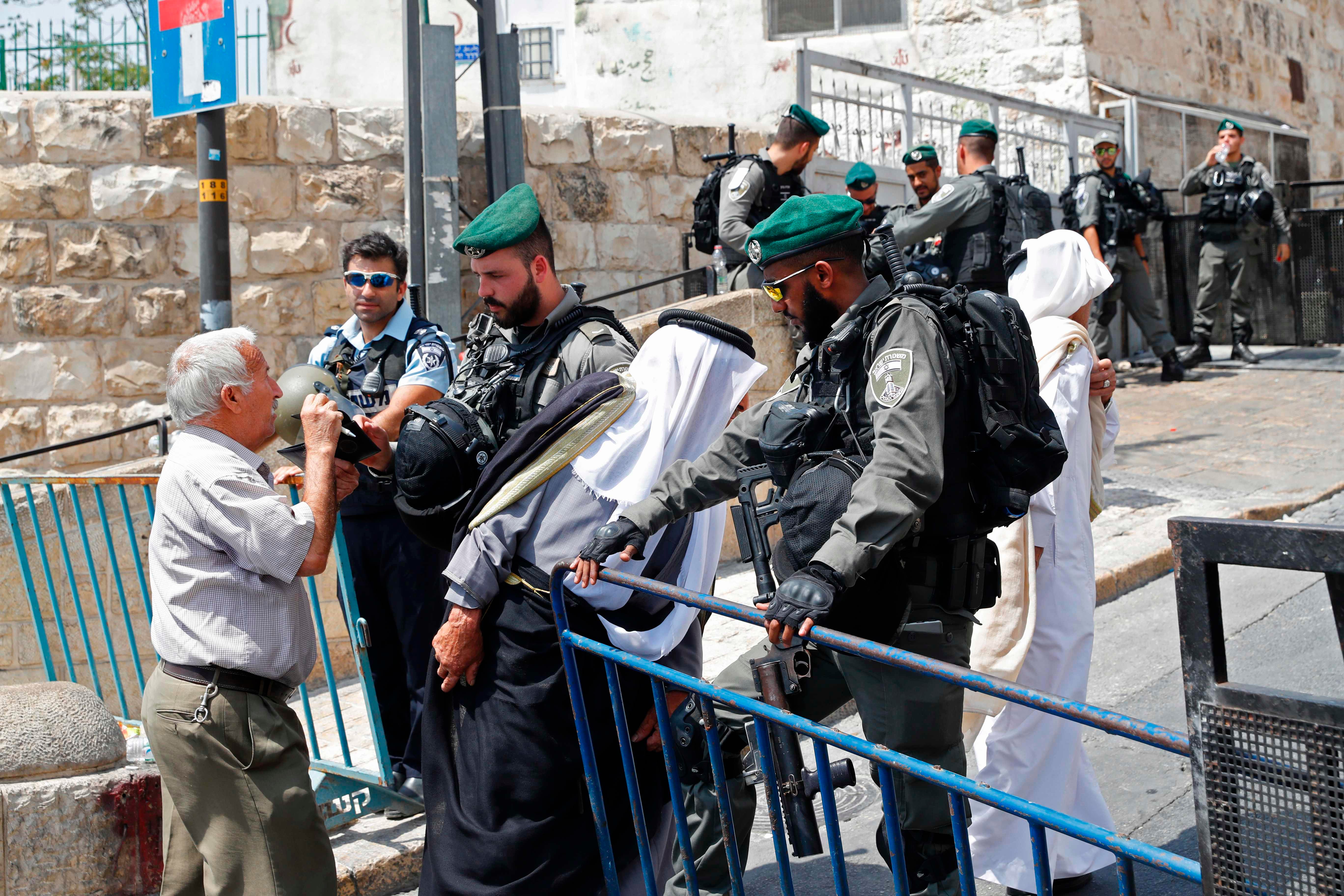 Clashes erupt in Jerusalem over access to contested shrine