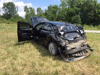 IMPD deputy chief in critical condition after crash with semi