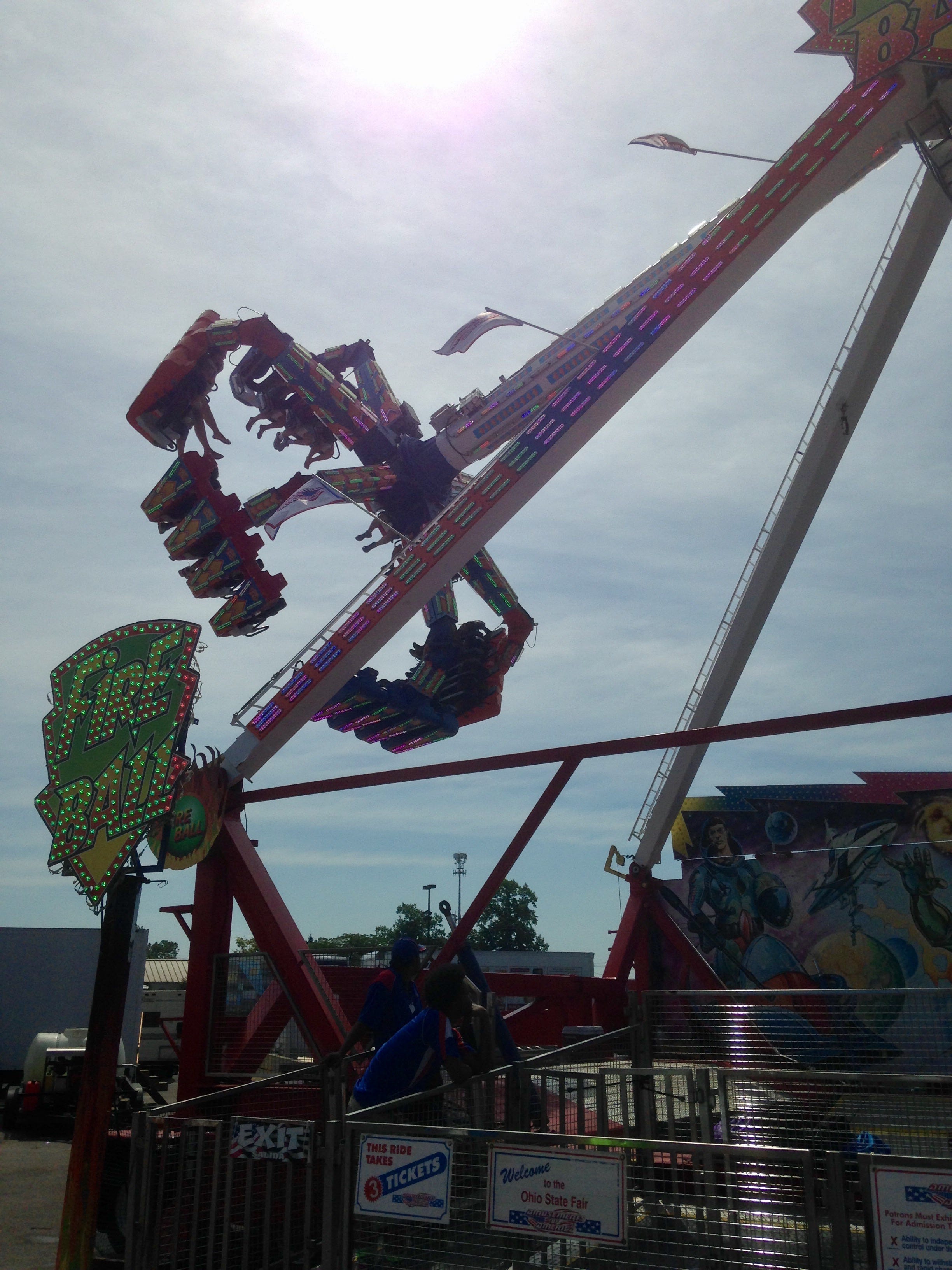 UC student, 3 others on deadly fair ride remain hospitalized