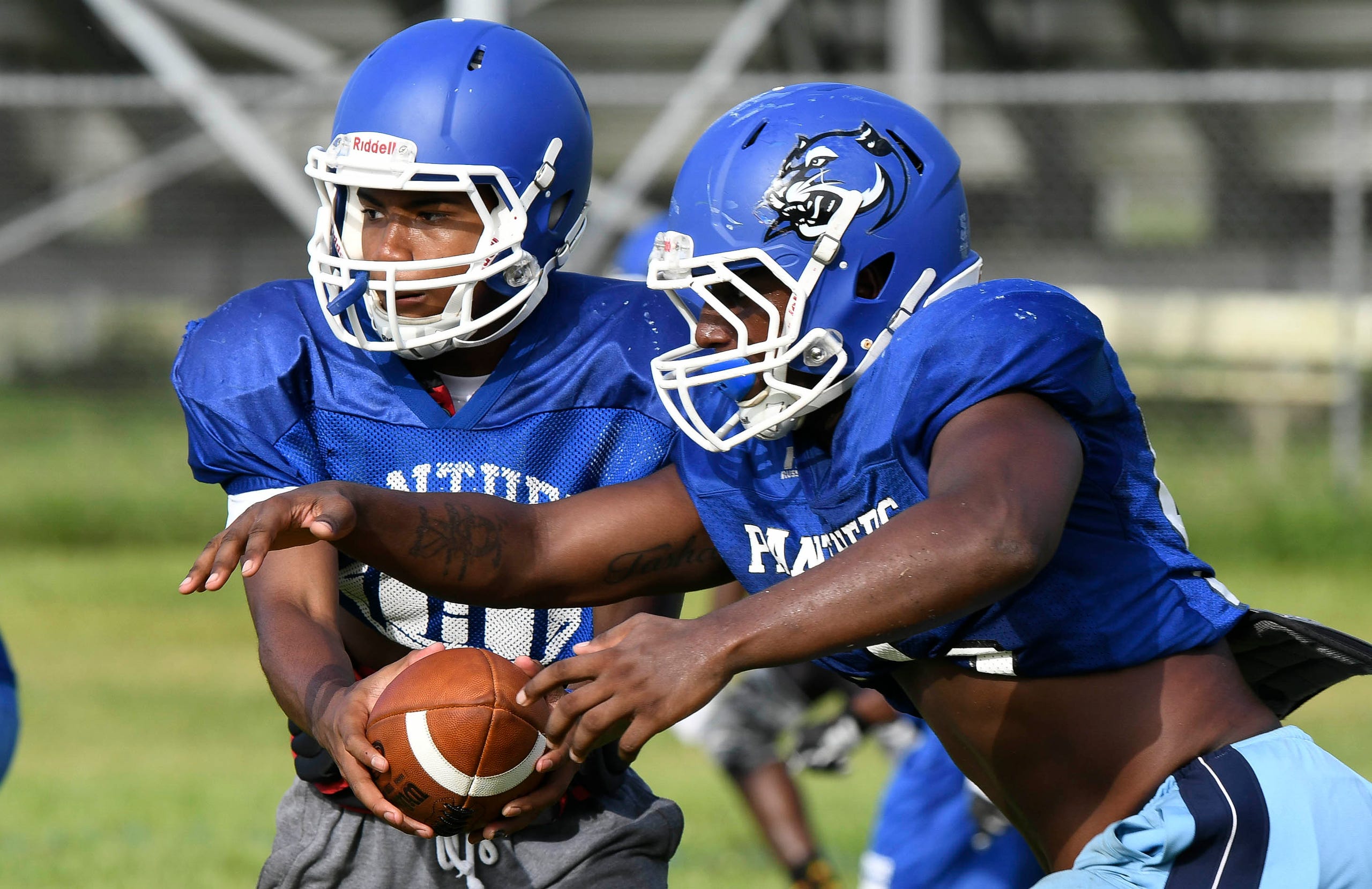 Photos Heritage High Football Practice