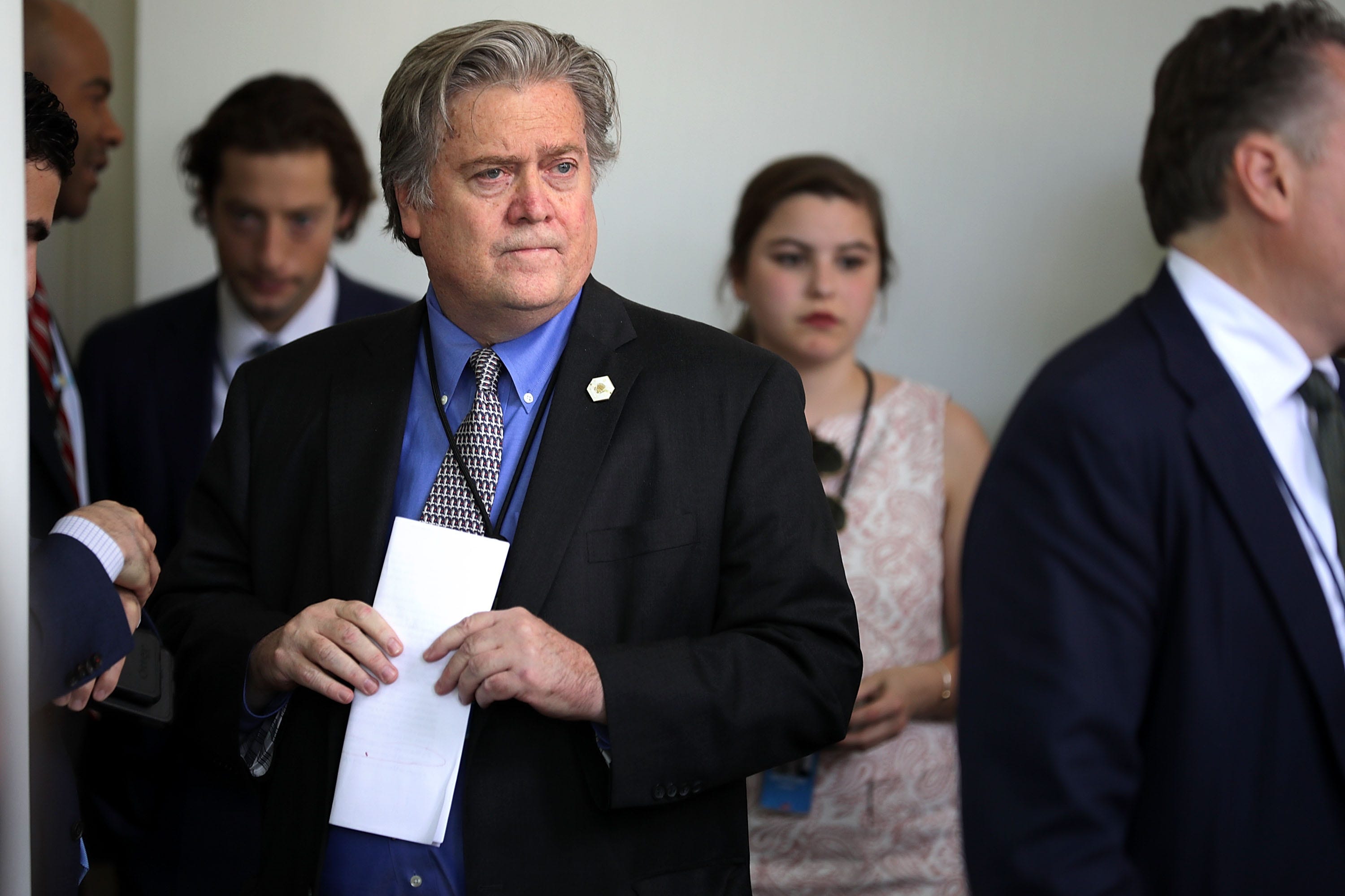 Steve Bannon, President Trump&apos;s controversial chief strategist, out at White House