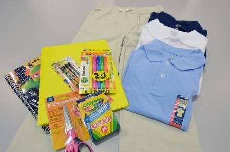 Drop off school items at Children's Museum for Houston flood victims