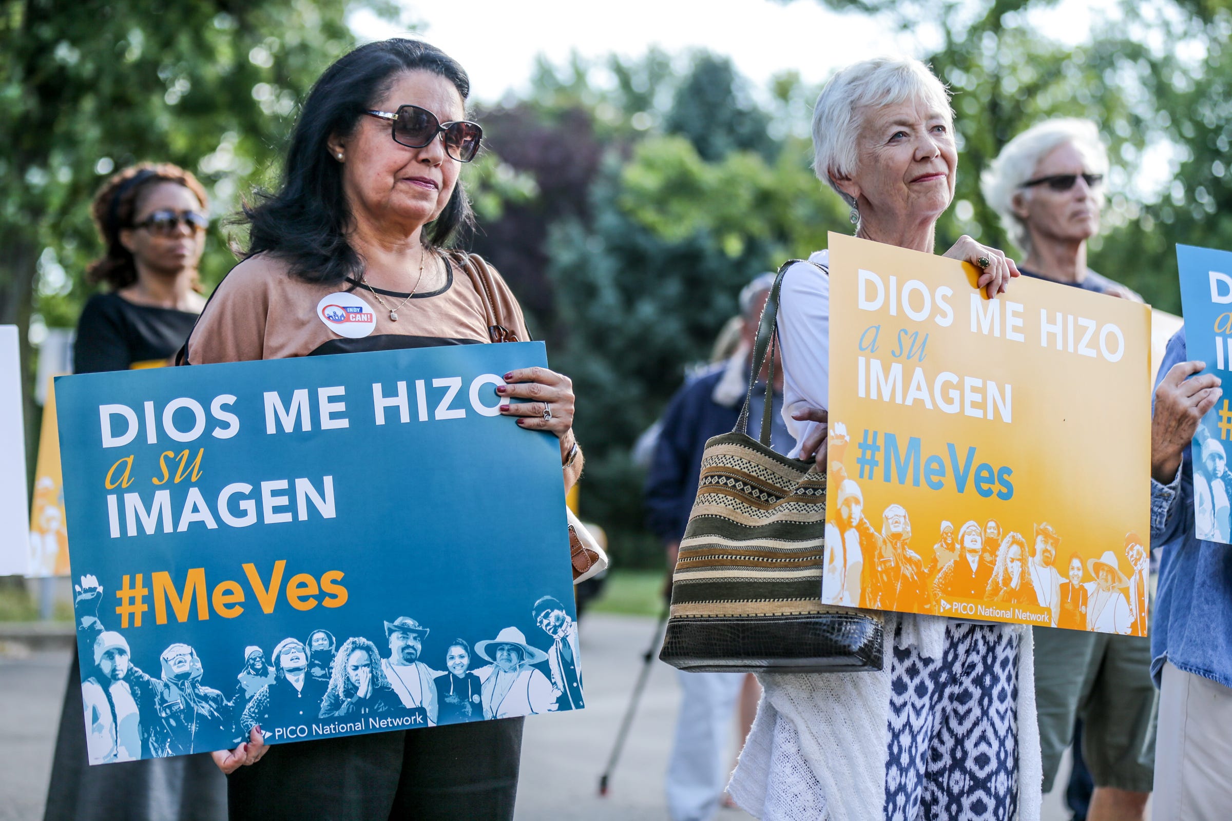 Indianapolis residents, faith leaders come together to condemn Trump DACA decision