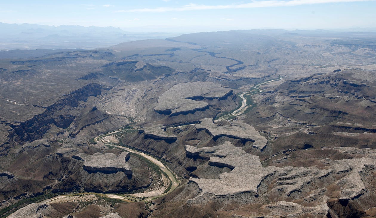 Image result for A 2,000-mile journey in the shadow of the border wall