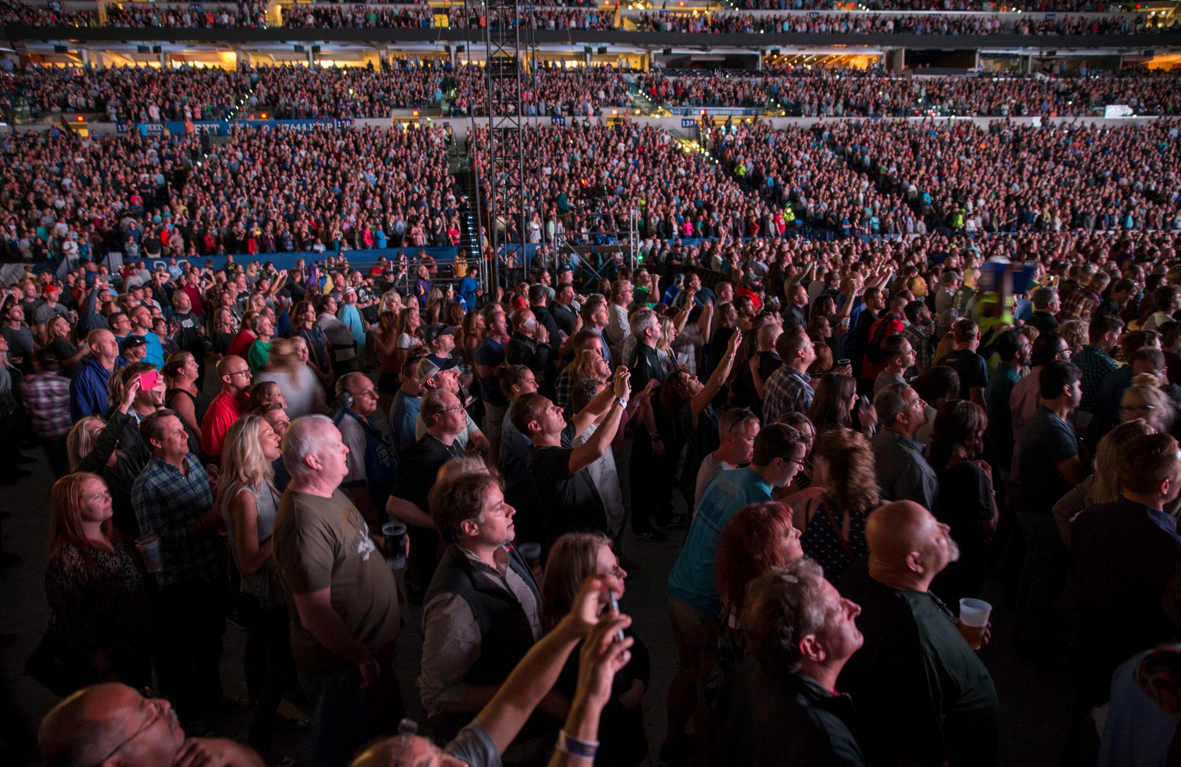 It seems like half of Indy was at U2's concert last night