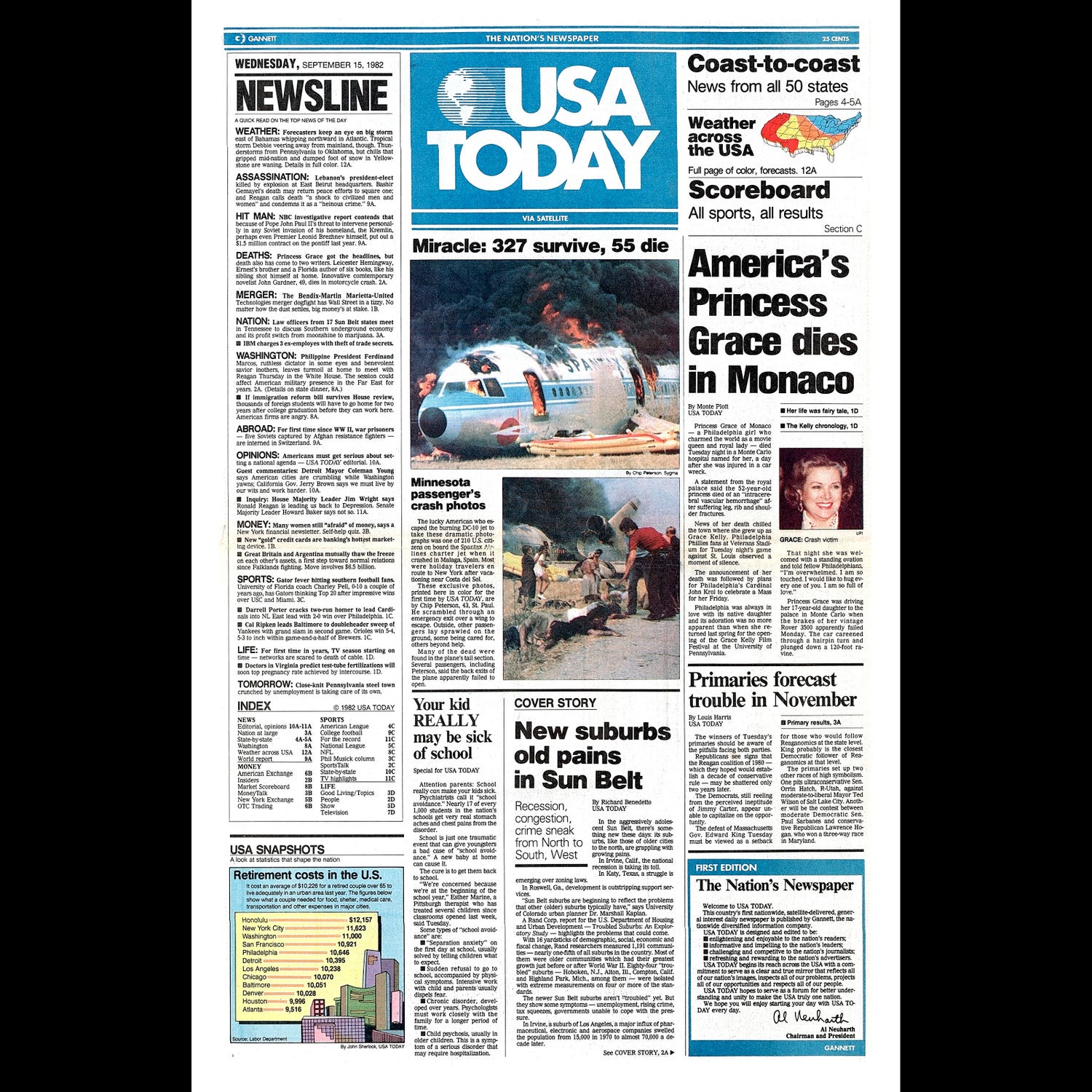 USA TODAY celebrates 40 years as nation's newspaper