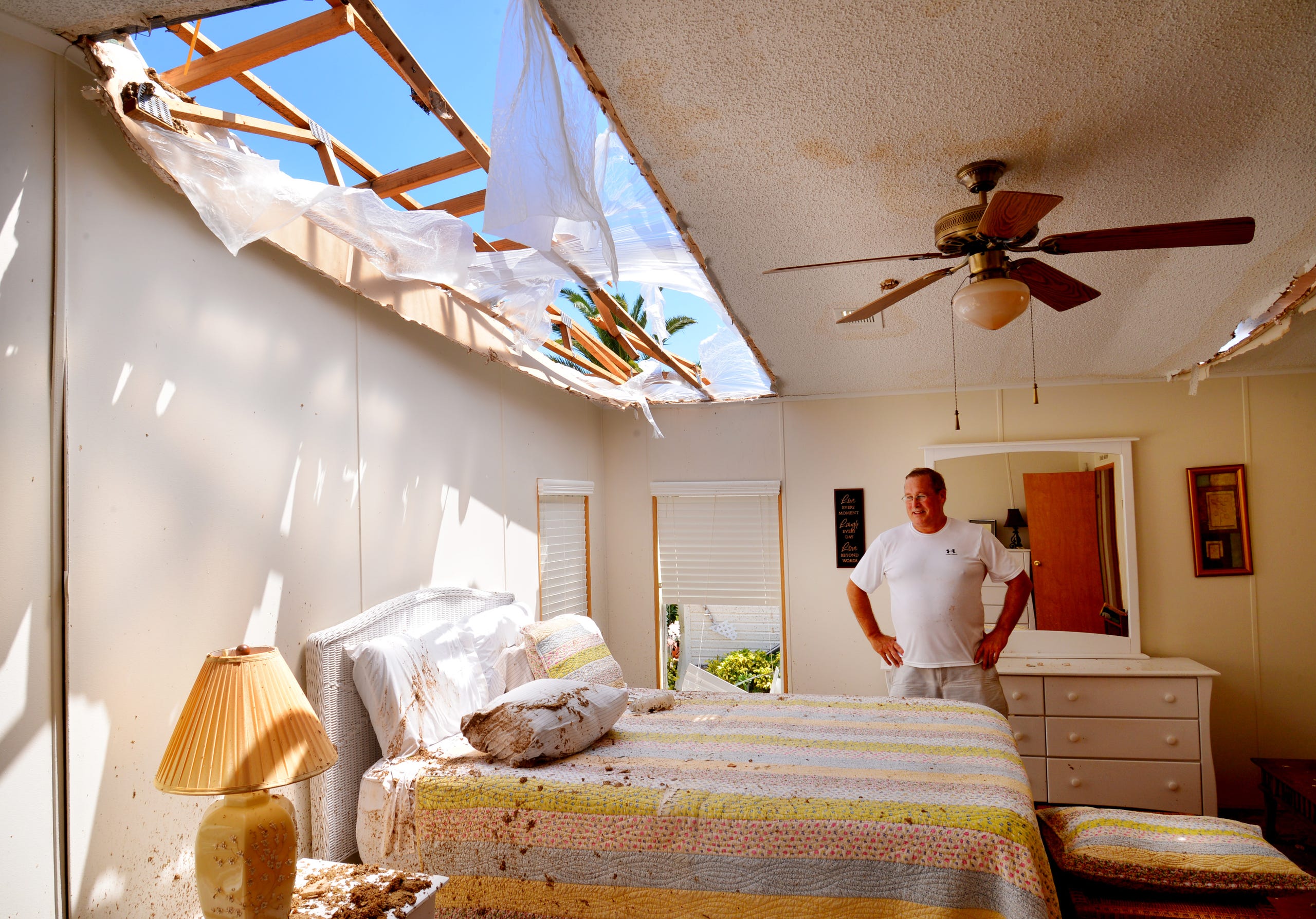 Photos Merritt Island Community Damaged By Likely Tornado