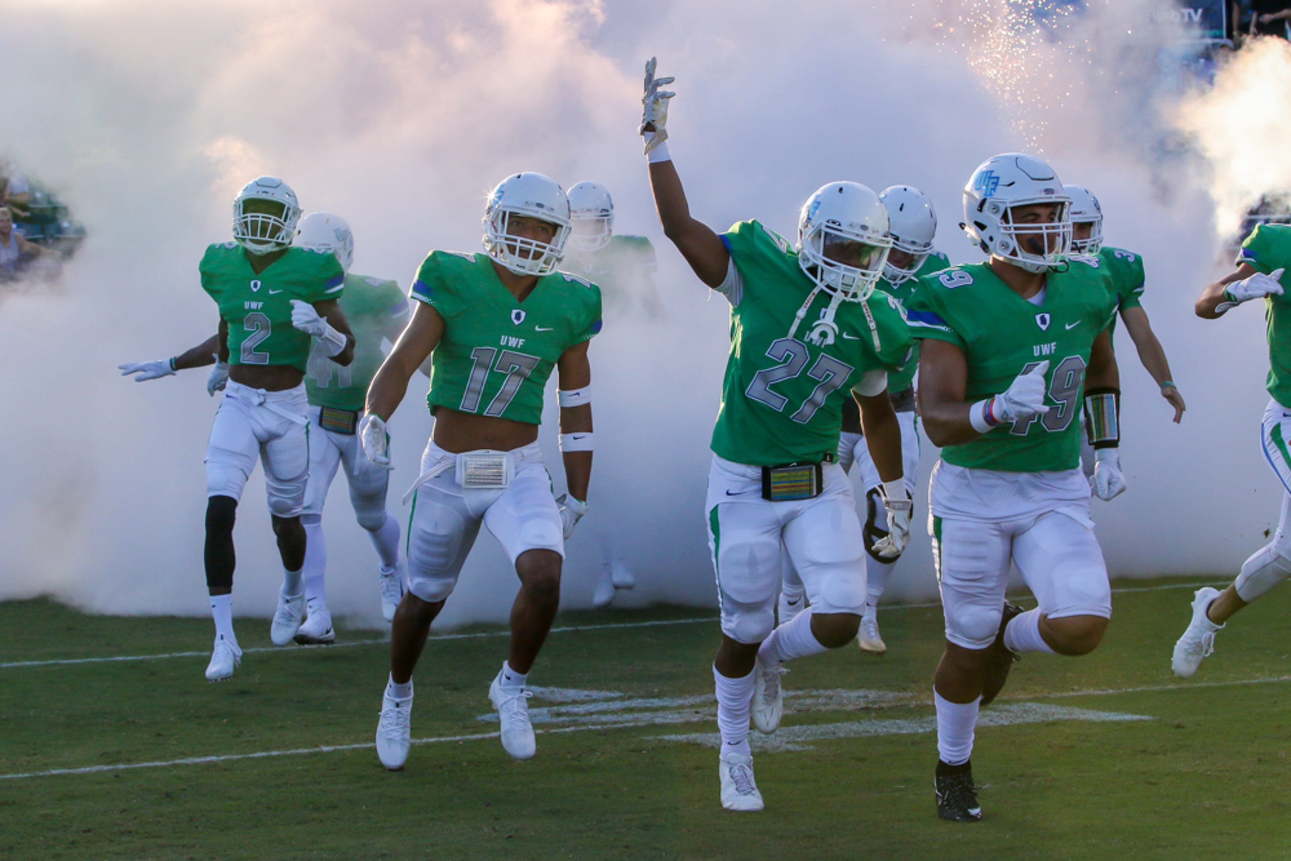 Photos Uwf Football Routs Chowan In Home Opener