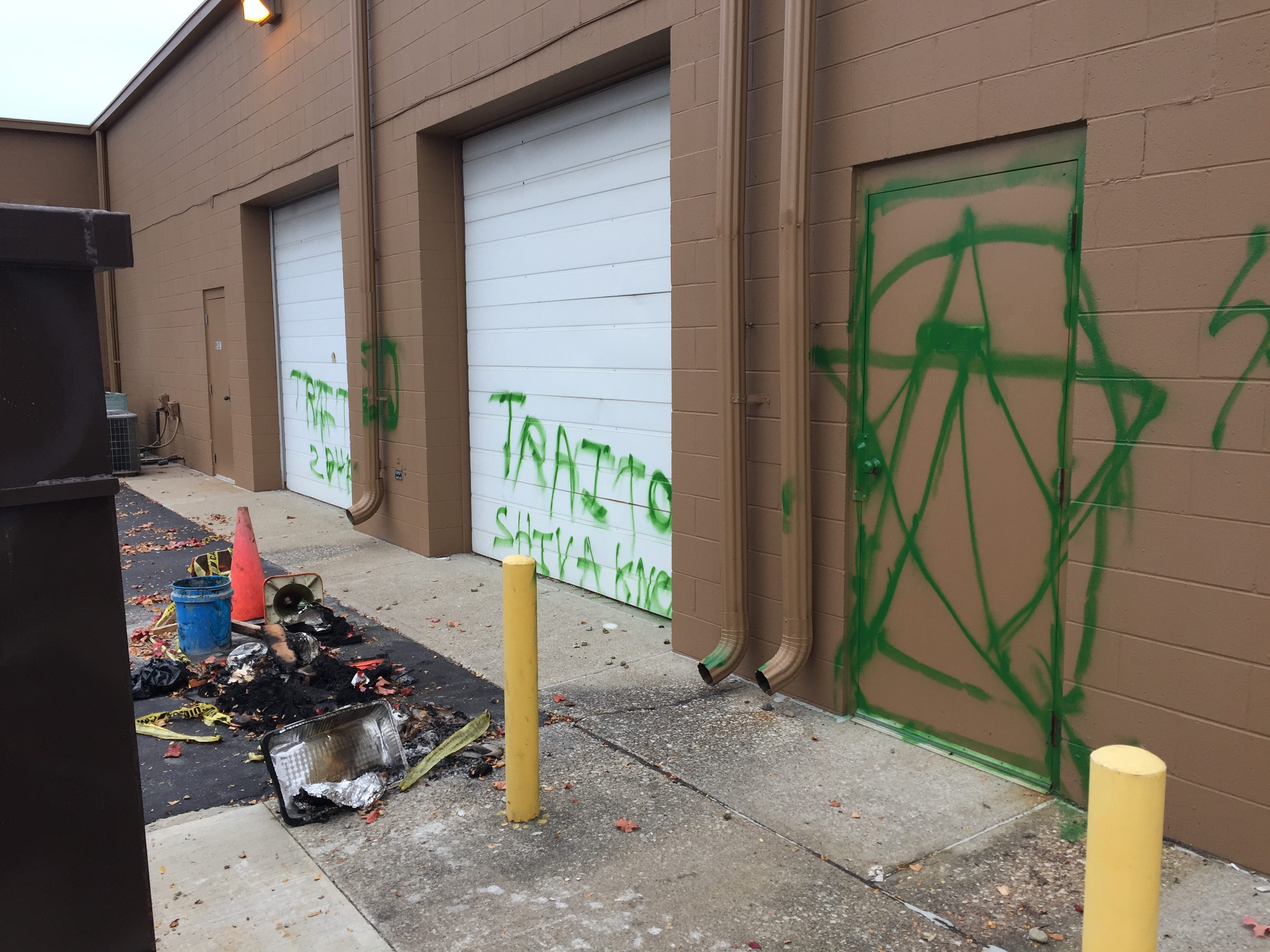 Indian business owners targeted by hateful graffiti standing strong after attack