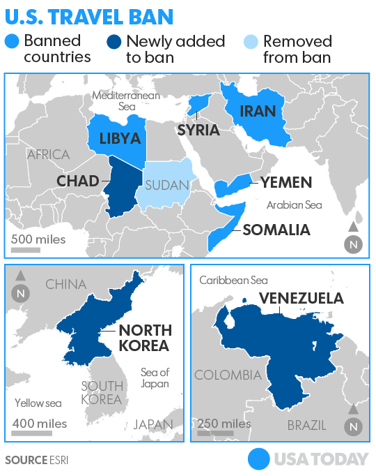 Trumps New Travel Ban From Eight Countries Heres Why 