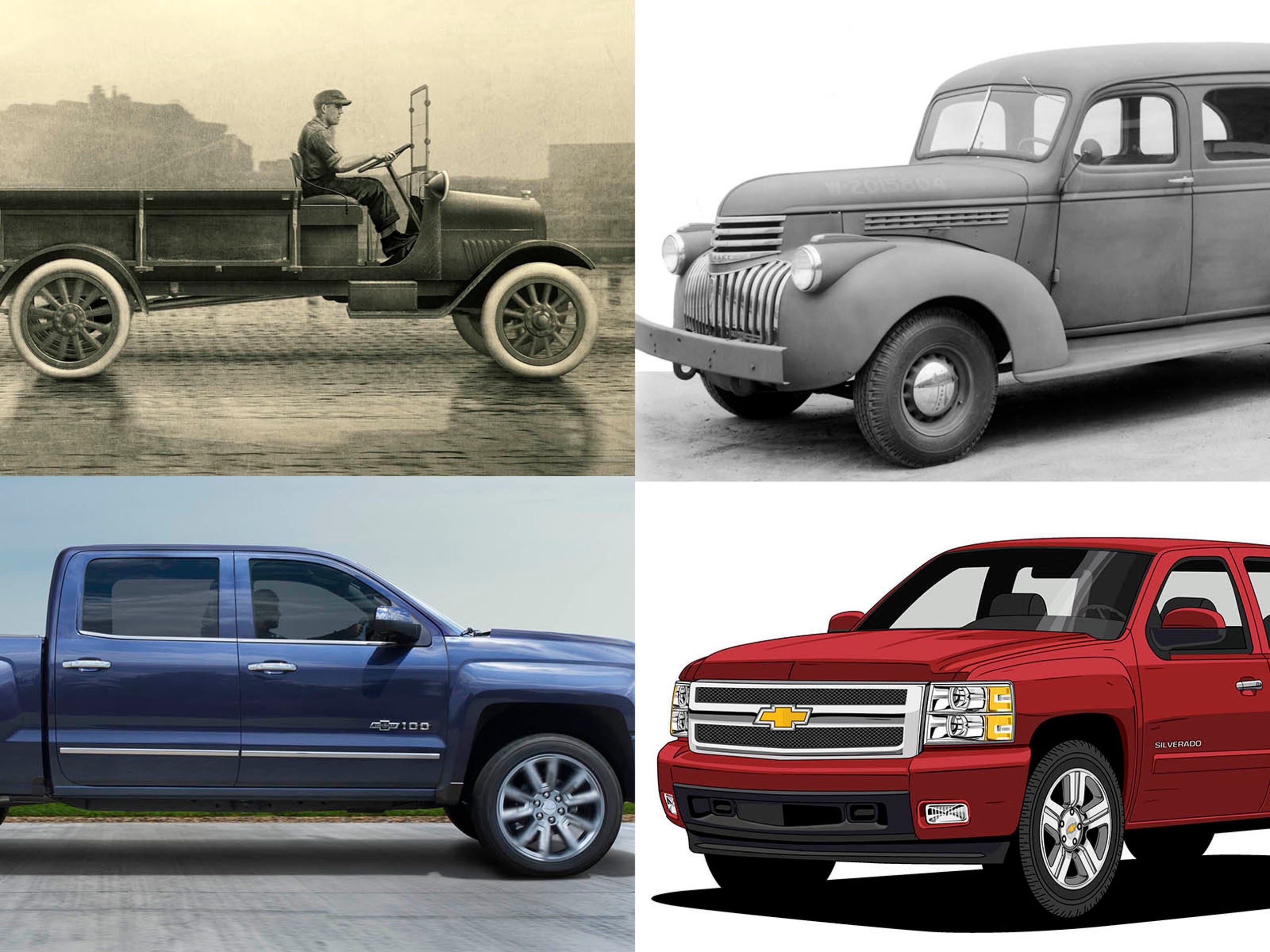 Photos 100 Years Of Chevrolet Trucks