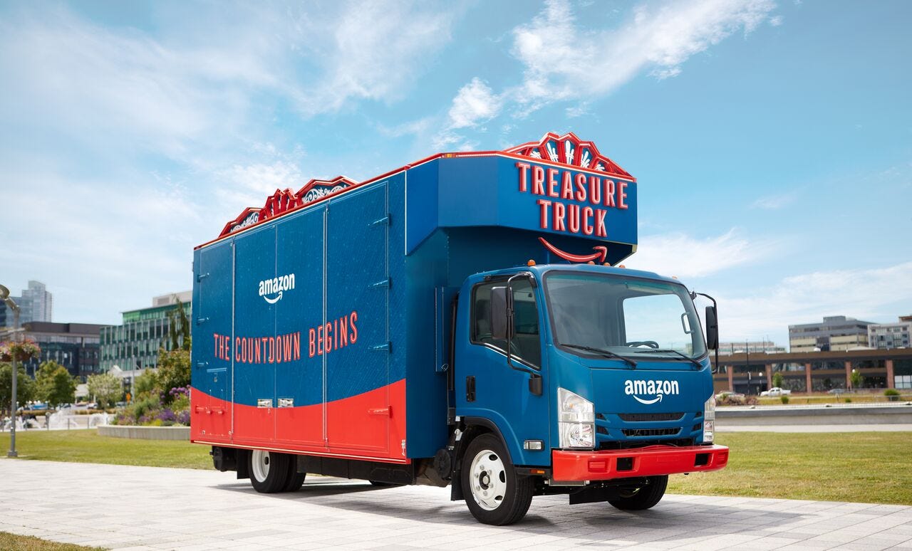 Amazon's Treasure Truck mobile pop-up shop is now in Indianapolis