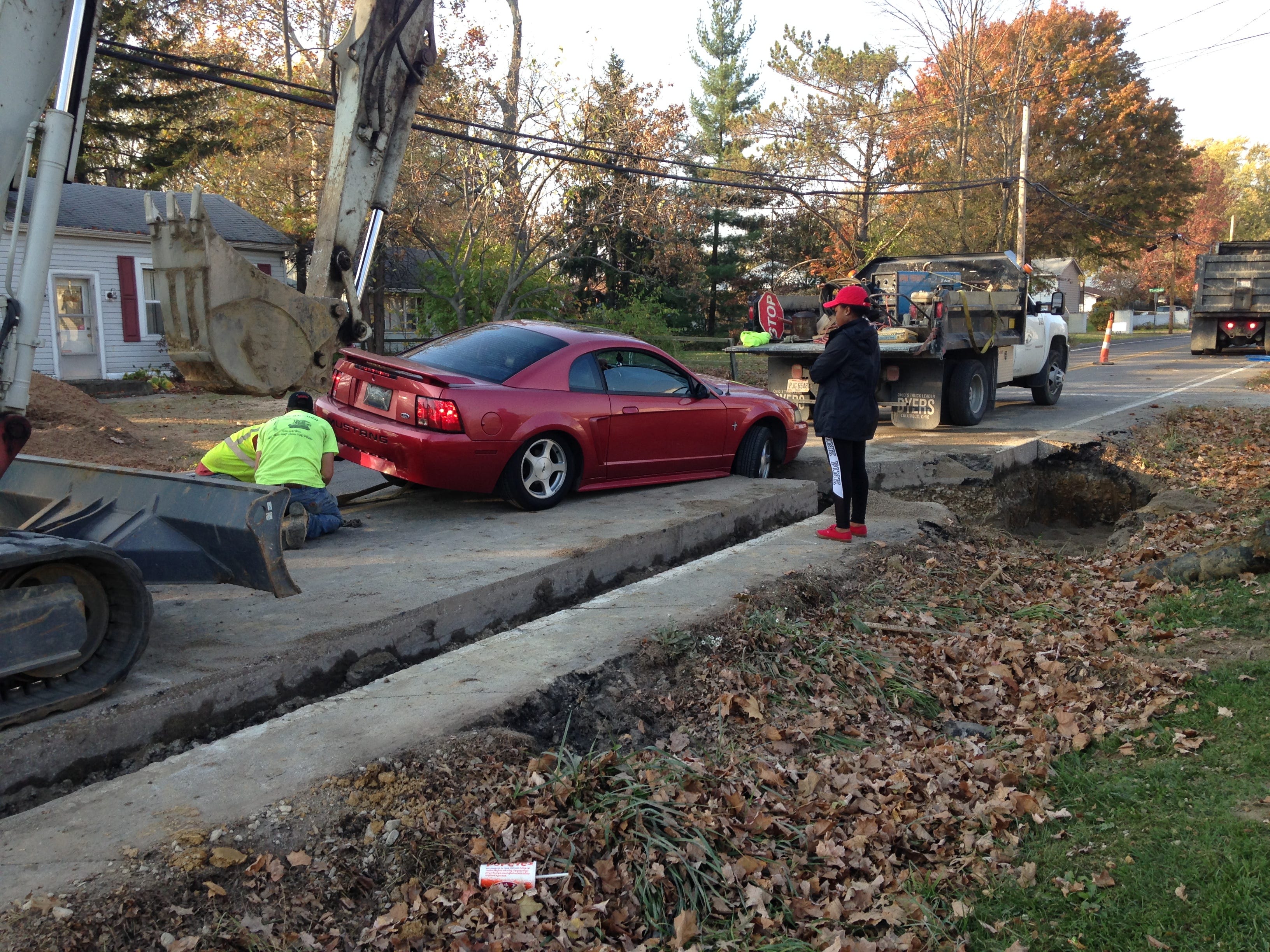 Pippin roadwork: 'It's like a demolition derby out there'