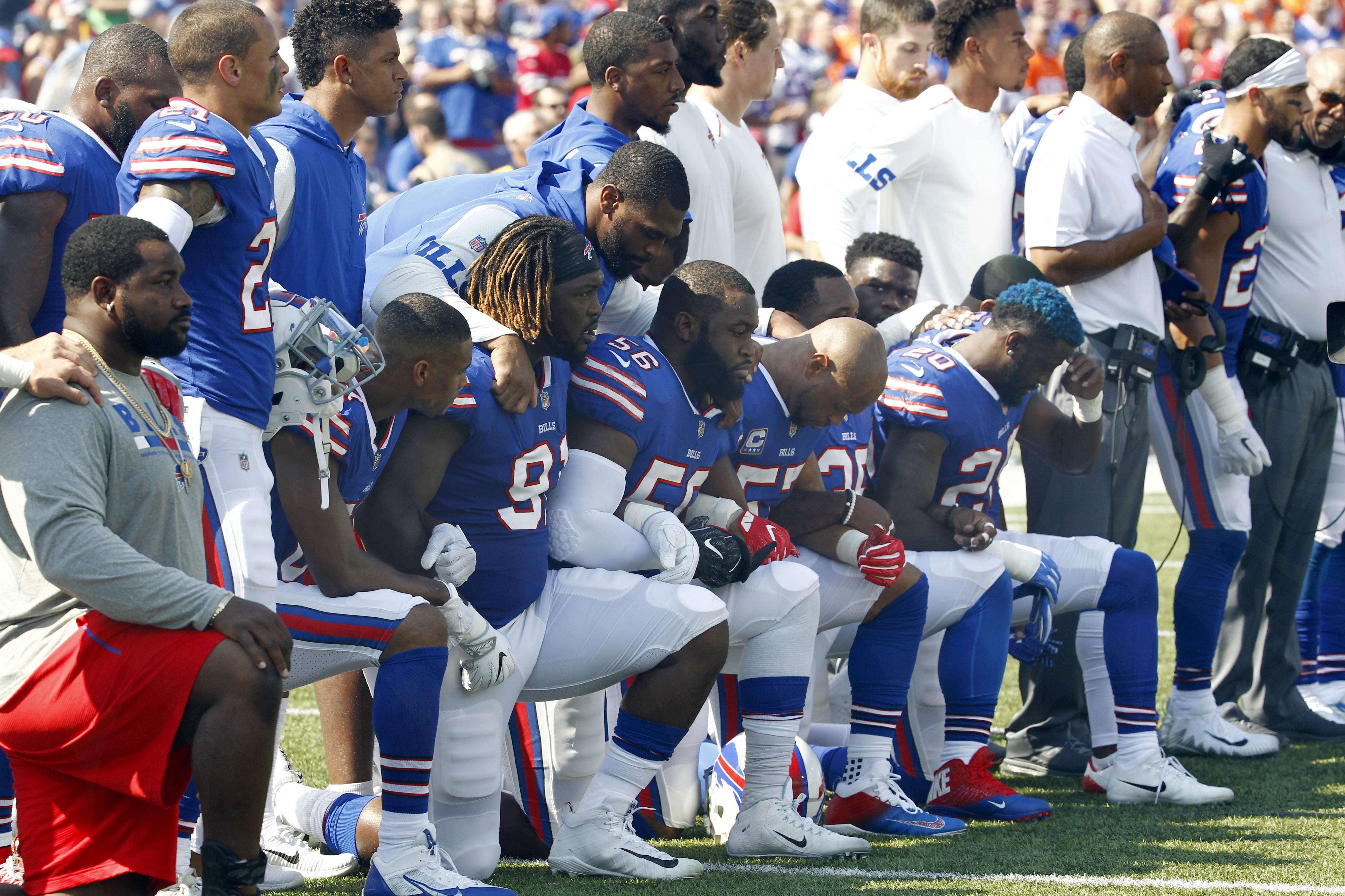 Kneeling for the flag honors America by holding it accountable