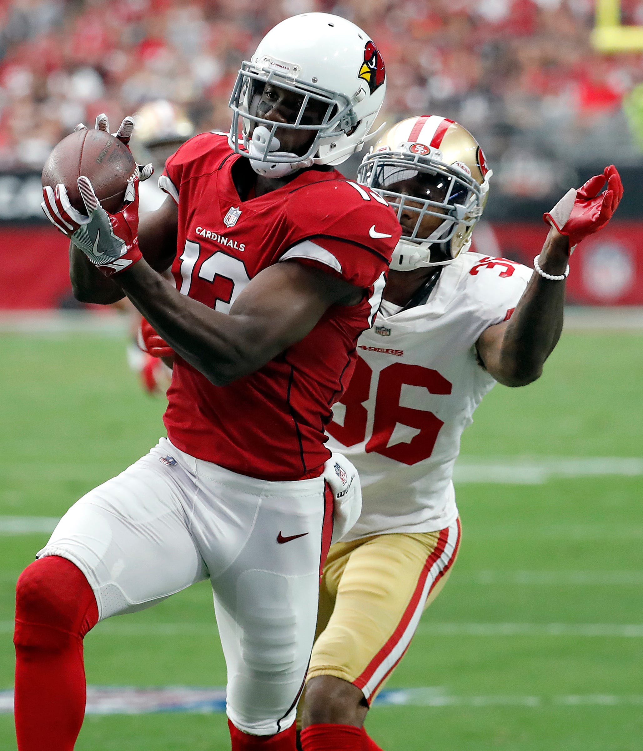 Jaron Brown seeing plenty of action for Cardinals