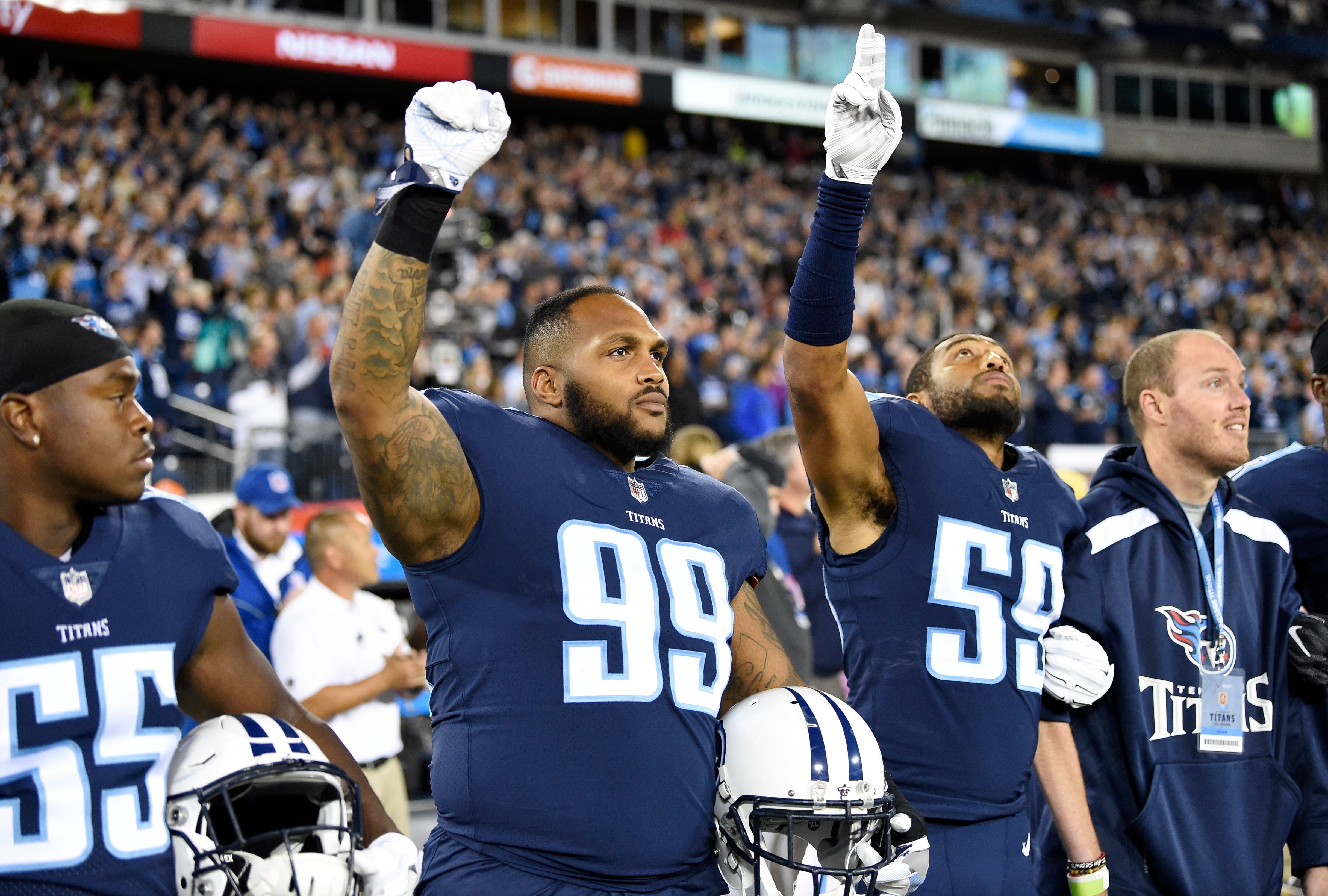Titans' Jurrell Casey to protest during national anthem: 'I'm going to take my fine'