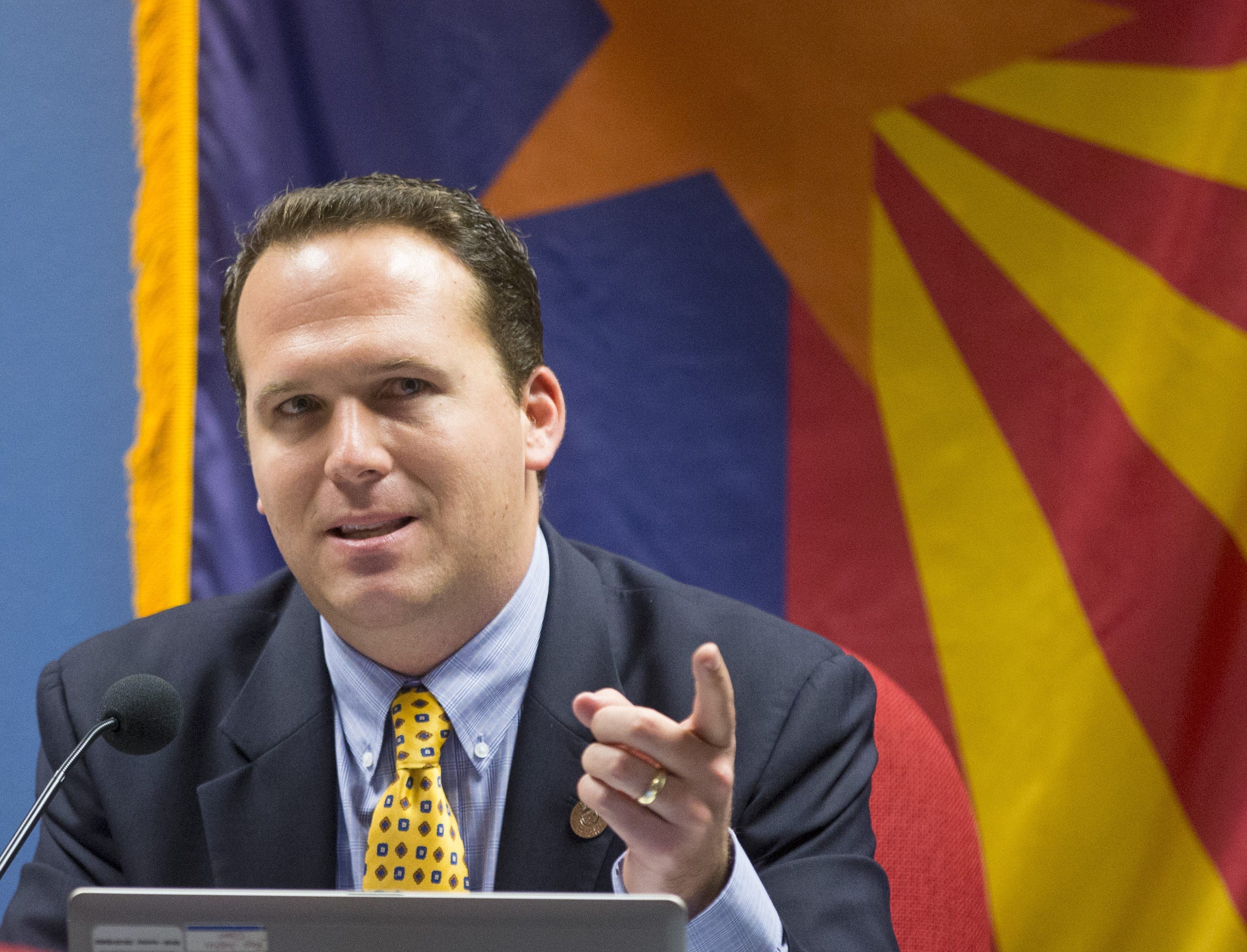 Former State Rep. Justin Olson, R-Mesa.