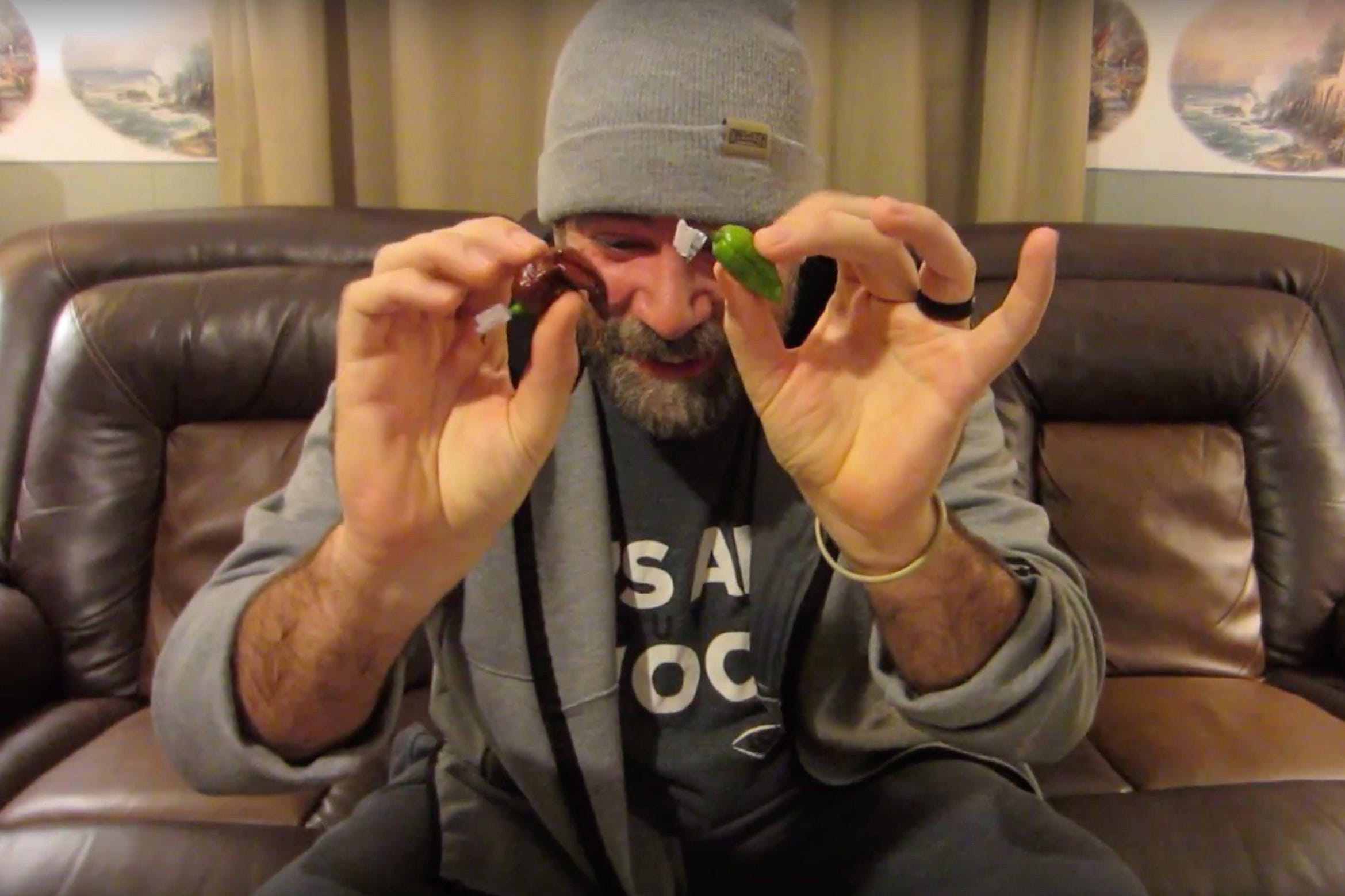 Meet the Indiana man with a superhuman tolerance for crazy hot peppers