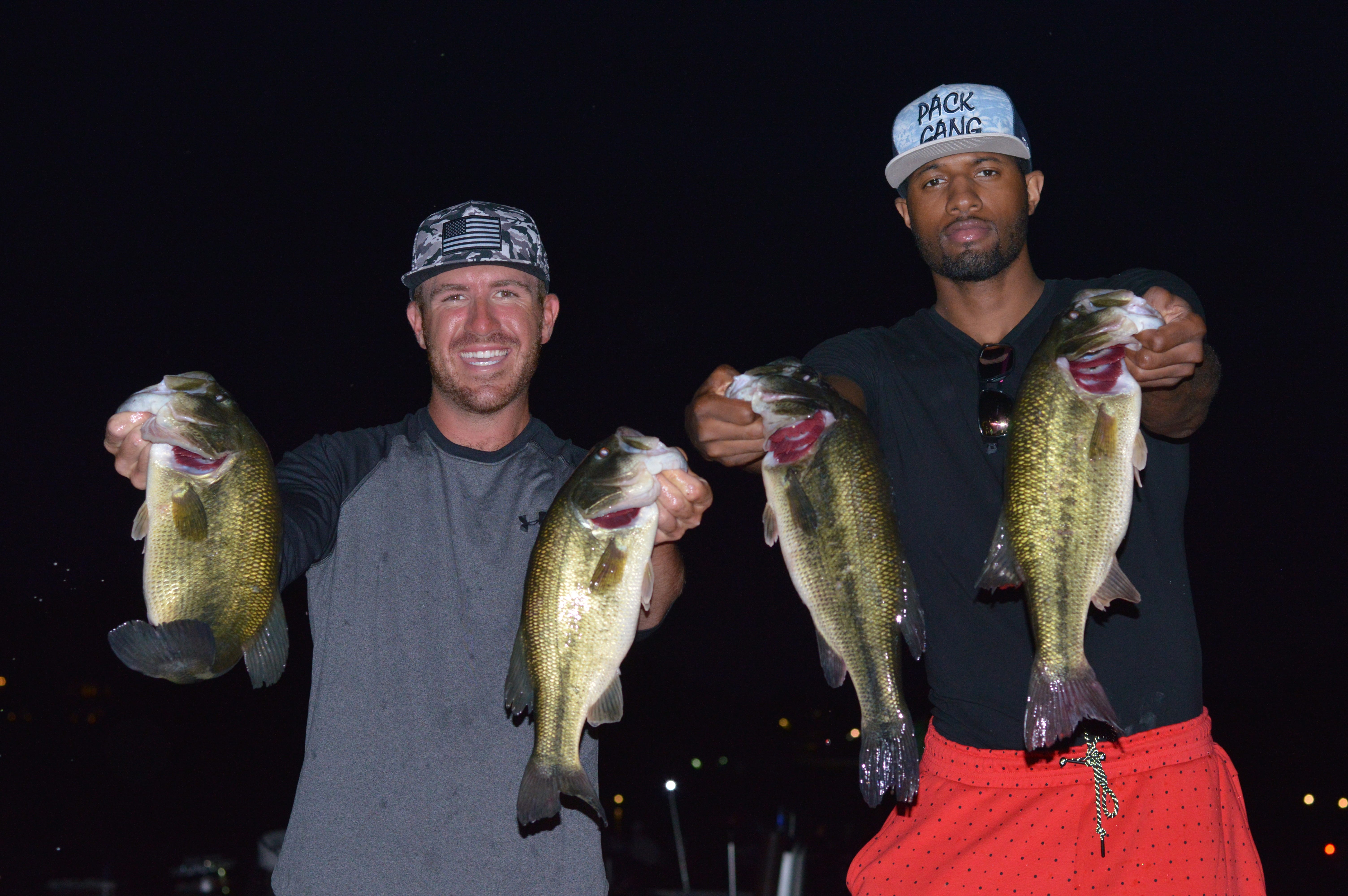 Paul George had gone fishing a lot in Indianapolis. And now he's teaching his hobby to kids in OKC.