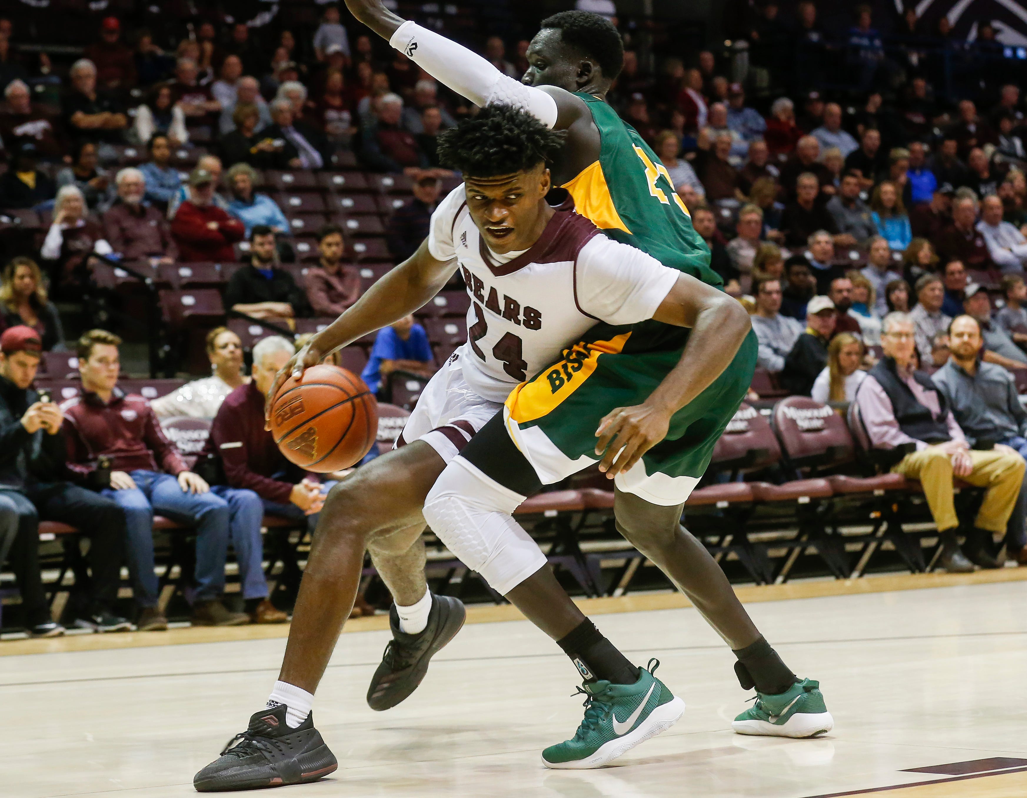 Former Missouri State player Alize Johnson earned first-team All-Missouri Valley Conference honors and MVC Newcomer of the Year during his career at MSU.
