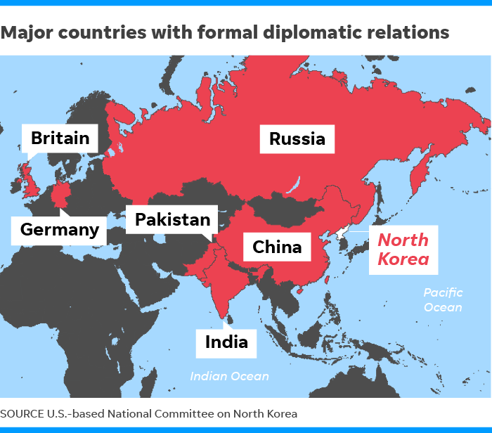 North Korea These Countries Have Diplomatic Ties To Kim Jong Uns Regime