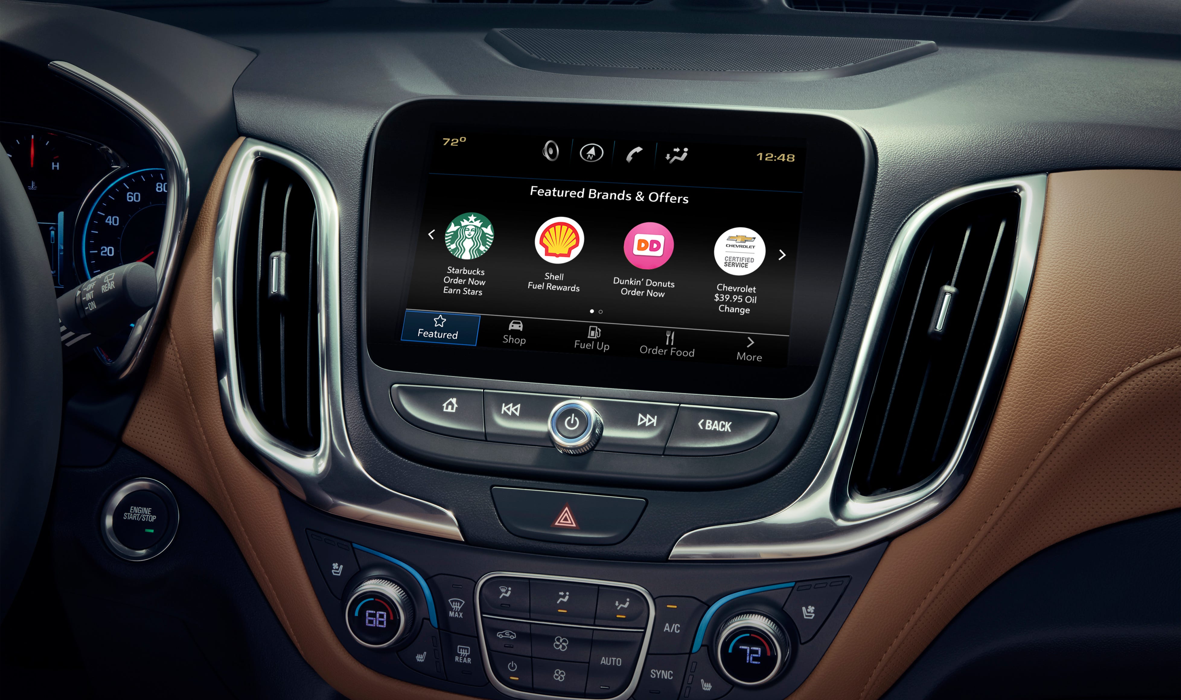GM wants you to shop from your car for food, gasoline and hotels