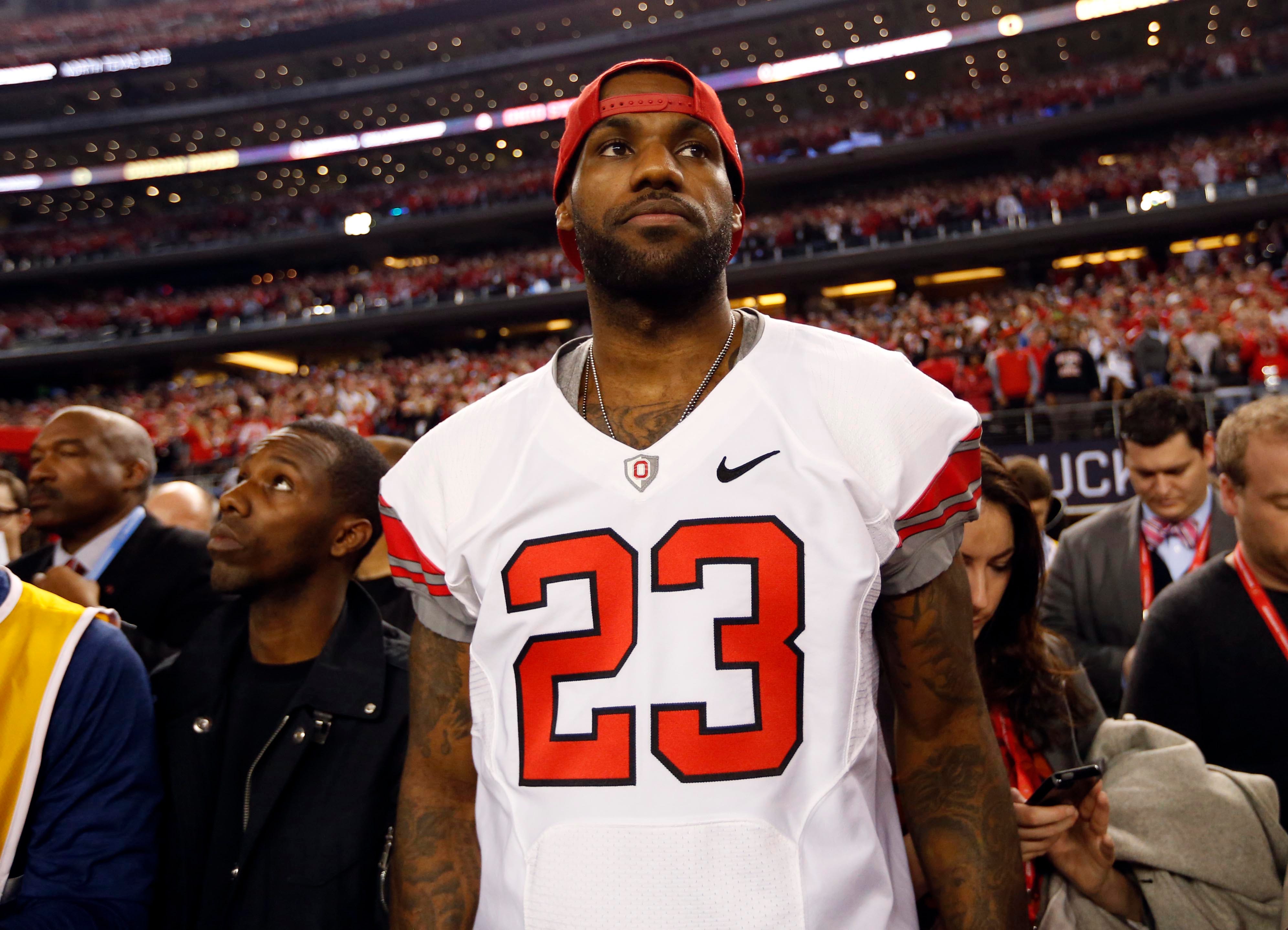 Lebron james ohio state jersey discount