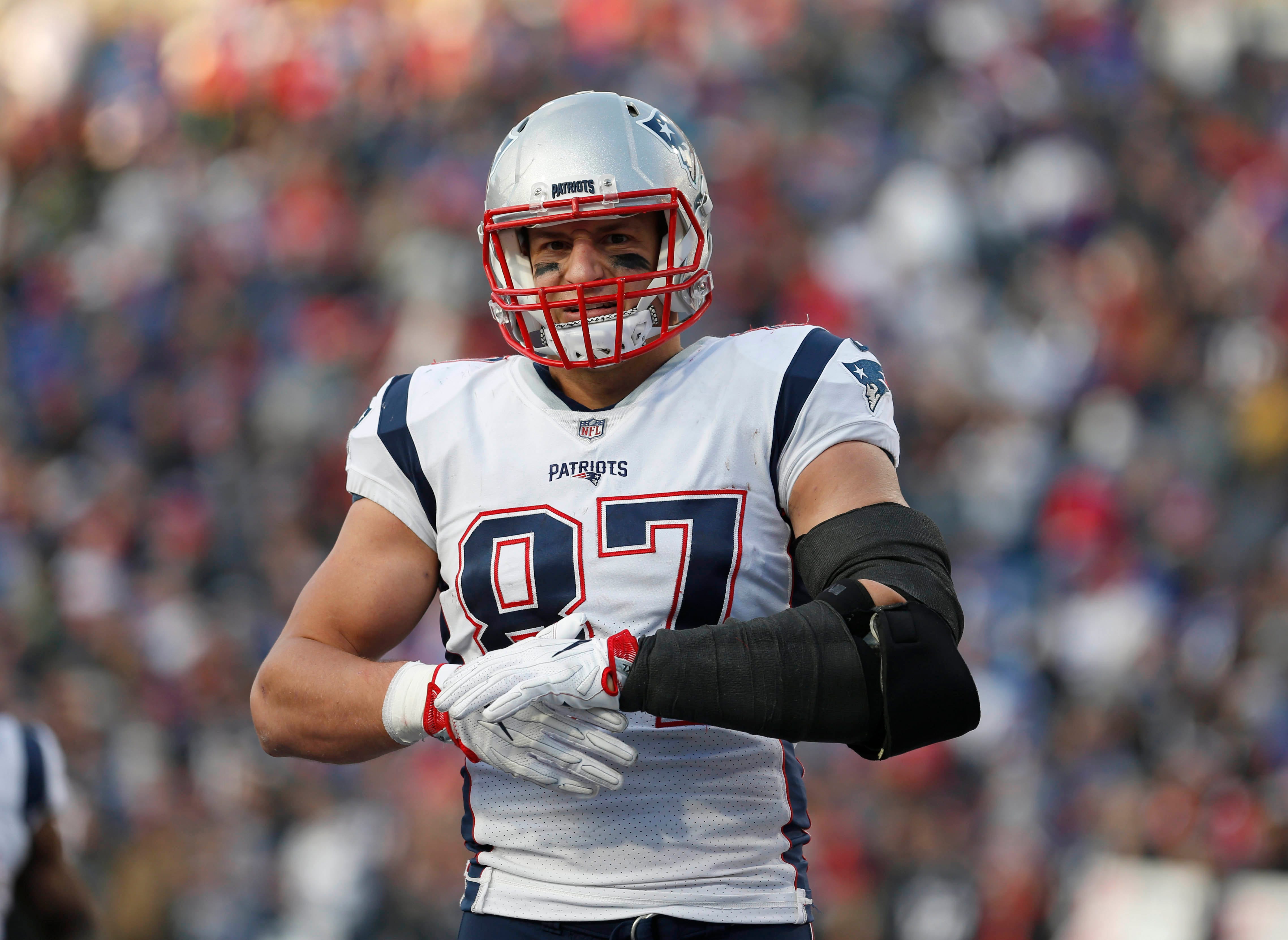 Rob Gronkowski suspended one game for hit on Bills' Tre'Davious White