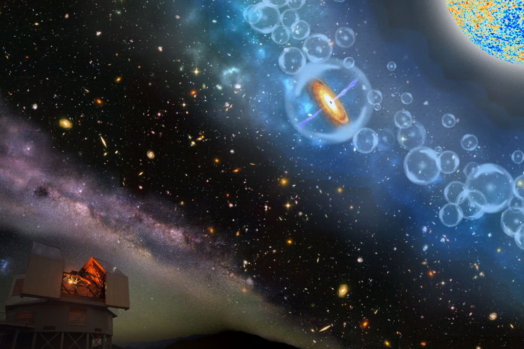Image result for The astronomers announced the most distant and oldest super massive black hole which was not seen even has now been discovered. It was published in a study on Wednesday. The black hole is there in a quasar and its light reaches us from when the universe was only 5% of its present age over 13 billion years ago, or "just" 690 million years after the Big Bang. Quasars are actually the brightest and most-distant known celestial objects which are crucial to understanding the early universe, said study co-author Bran Venemans of the Max Planck Institute for Astronomy in Germany. The discovery of a massive black hole so early in the universe may give important hints on conditions at that time, which actually lead the huge black holes to form. It's a truly gargantuan black hole, which is some 800 million times the mass of our sun. The size astonished and put astronomers in dilemma. “This black hole grew far larger than we expected in only 690 million years after the Big Bang, which challenges our theories about how black holes form,” said study co-author Daniel Stern of NASA’s Jet Propulsion Laboratory. Study lead author Eduardo of the Carnegie Institution for Science explained that "gathering all this mass in fewer than 690 million years is an enormous challenge for theories of supermassive black hole growth.” This is very unlikely the black holes that form in the present-day universe, which rarely exceed a few dozen solar masses. Robert Simcoe who is a study author of MIT, said “this is the only object we have observed from this era. It has an extremely high mass, and yet the universe is so young that this thing shouldn’t exist. The universe was just not old enough to make a black hole that big. It’s very puzzling.” The unexpected discovery relied on data collected from observatories around the world. It's part of a long-term search for the earliest quasars, which will still proclaim. Even older examples could be discovered, scientists said. The discovery was found by scouring the new generation of wide-area, sensitive surveys astronomers are doing using NASA's Wide-field Infrared Survey Explorer in orbit and ground-based telescopes in Chile and Hawaii, Stern said. "This is a very exciting discovery," he said. “With several next-generation, even-more-sensitive facilities currently being built, we can expect many exciting discoveries in the very early universe in the coming years.”