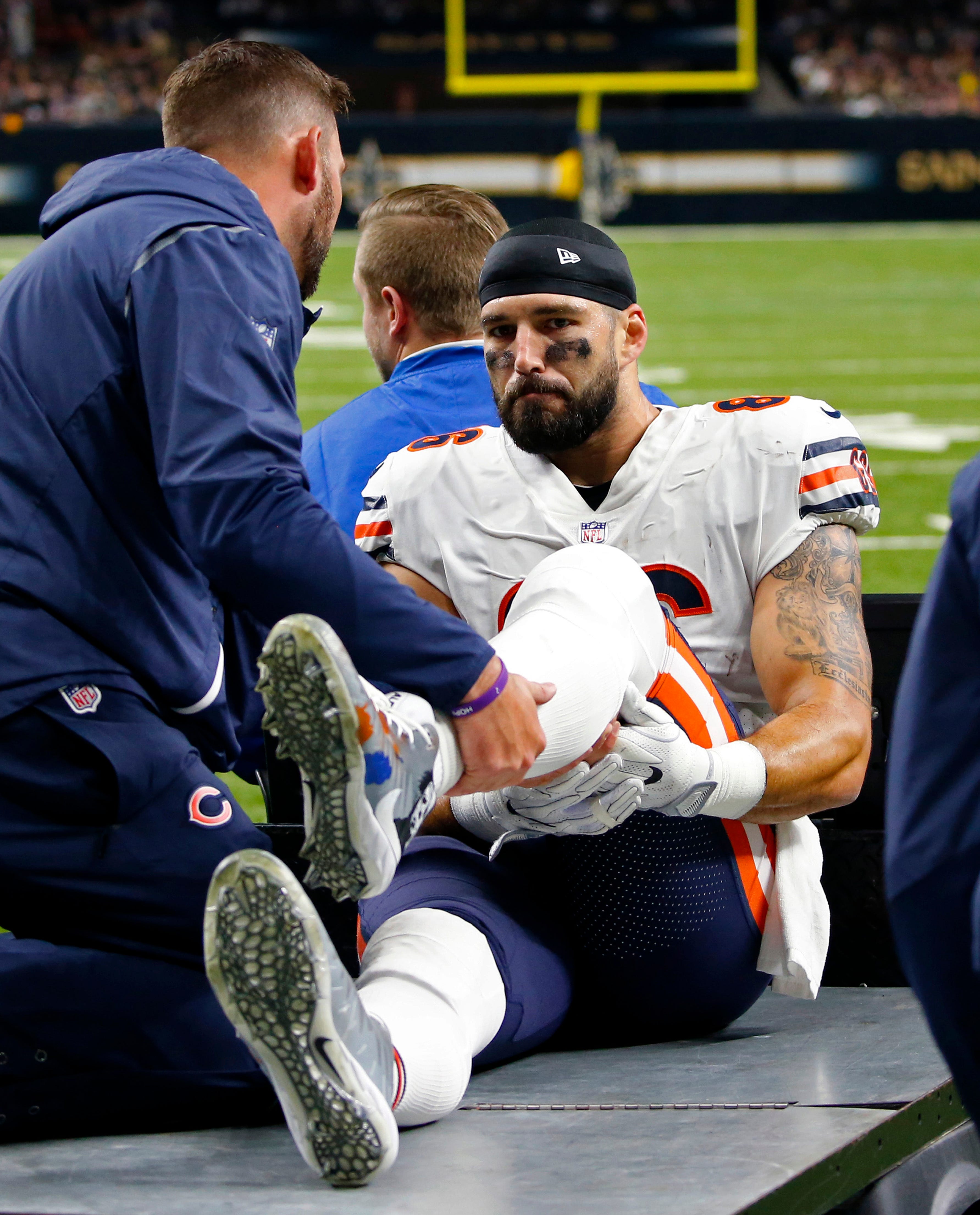 Chicago Bears re-sign Zach Miller to one-year contract after horrific knee injury