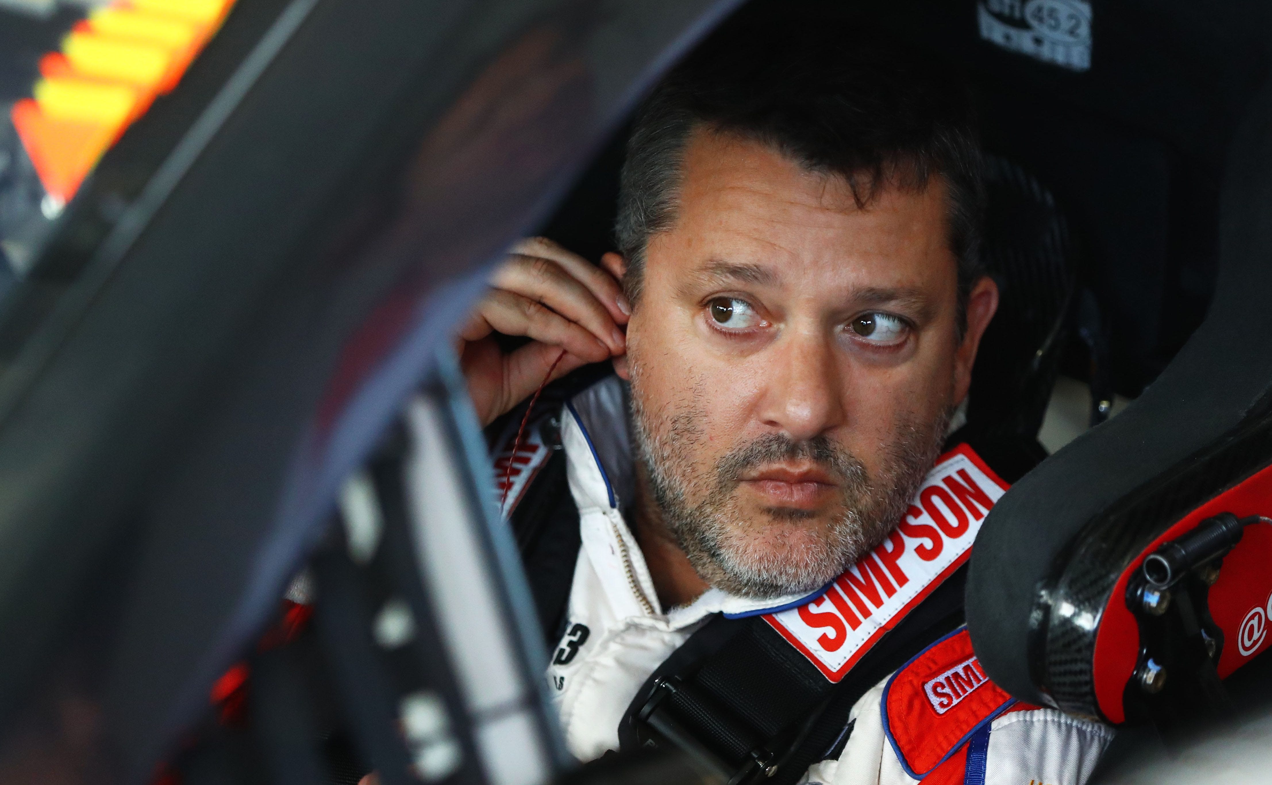 Tony Stewart crashes while racing in New Zealand