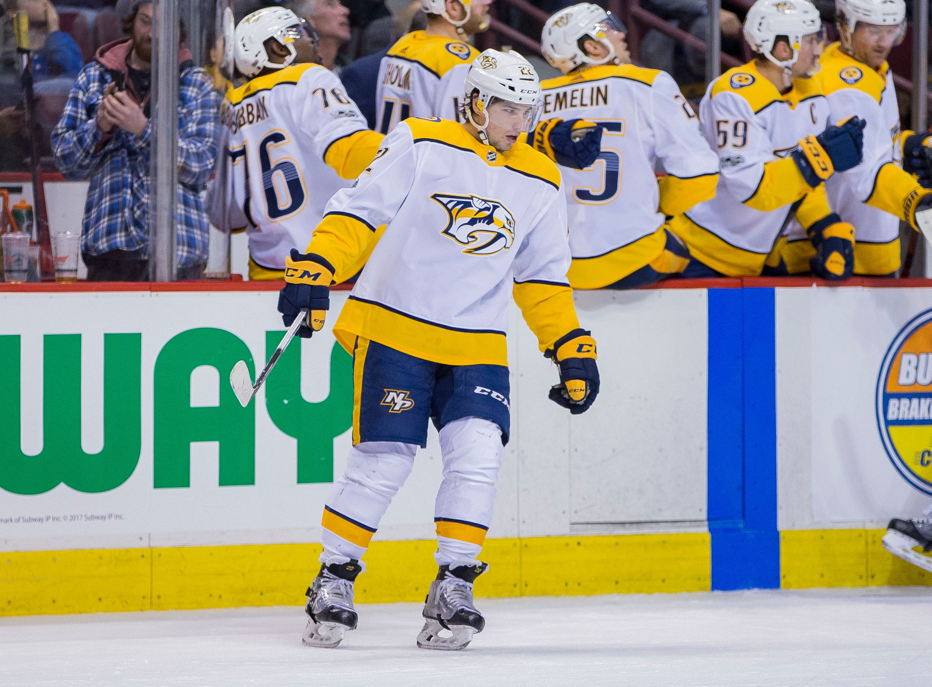 Predators&apos; Kevin Fiala finding success after overcoming post-injury anxiety