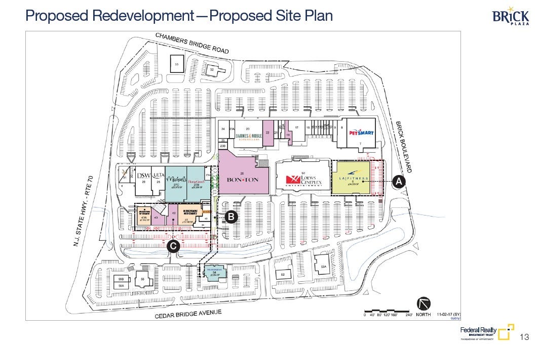 Brick Plaza's big store changes aim to create a downtown feel