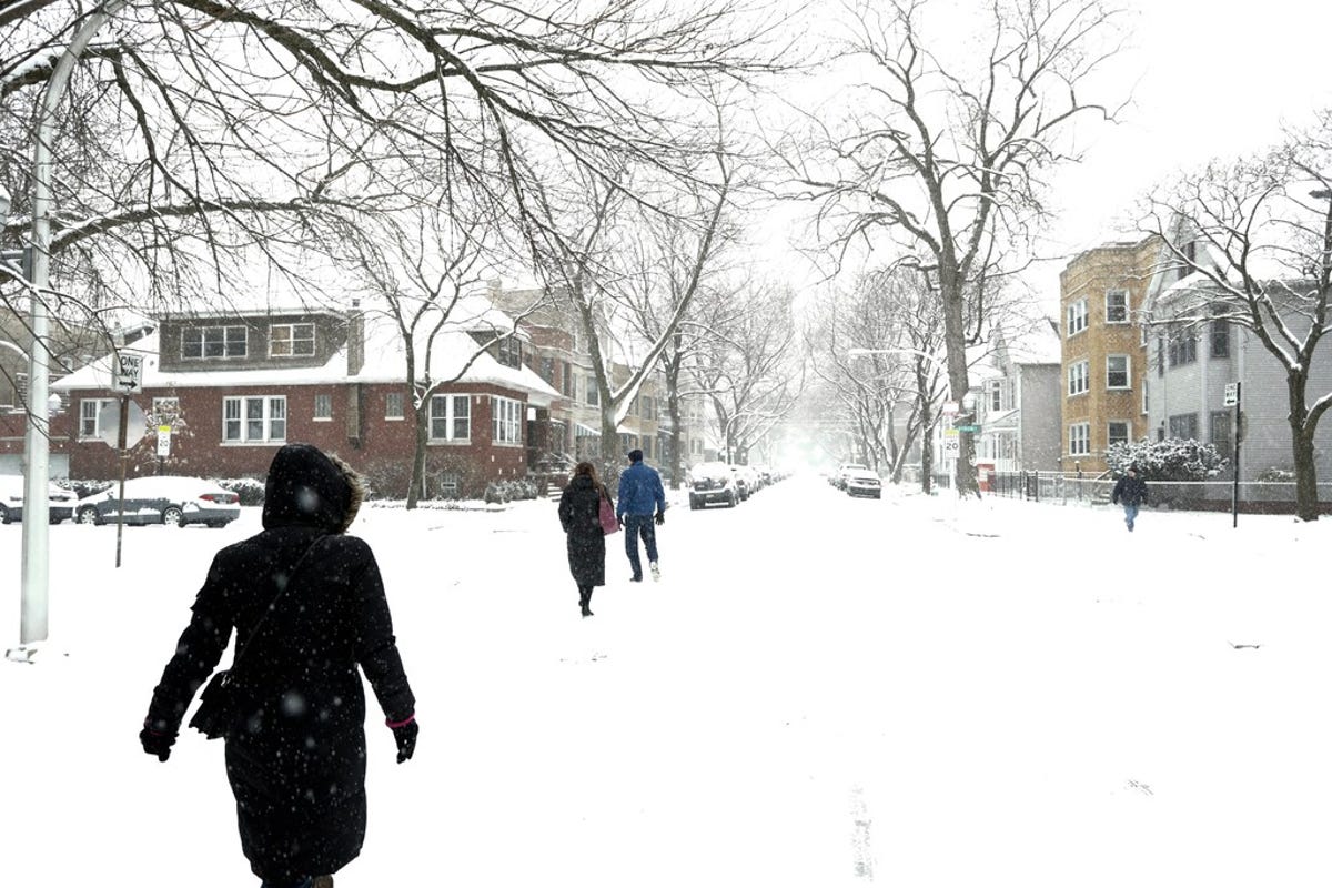 Winter Weather Wintry Mess Of Snow And Ice To Linger Across
