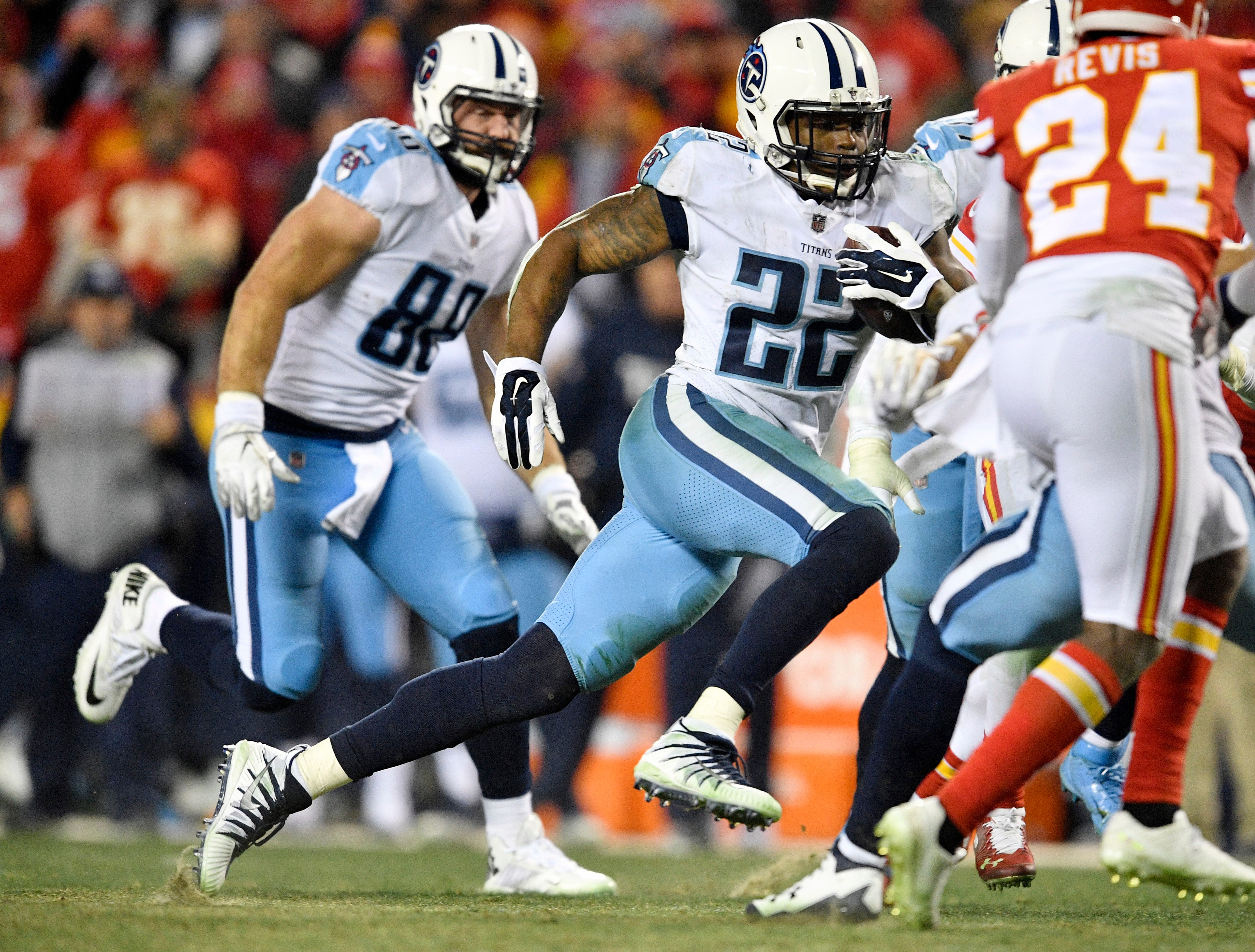 Eddie George: Titans' Derrick Henry needs 'opportunity to be the guy' next season