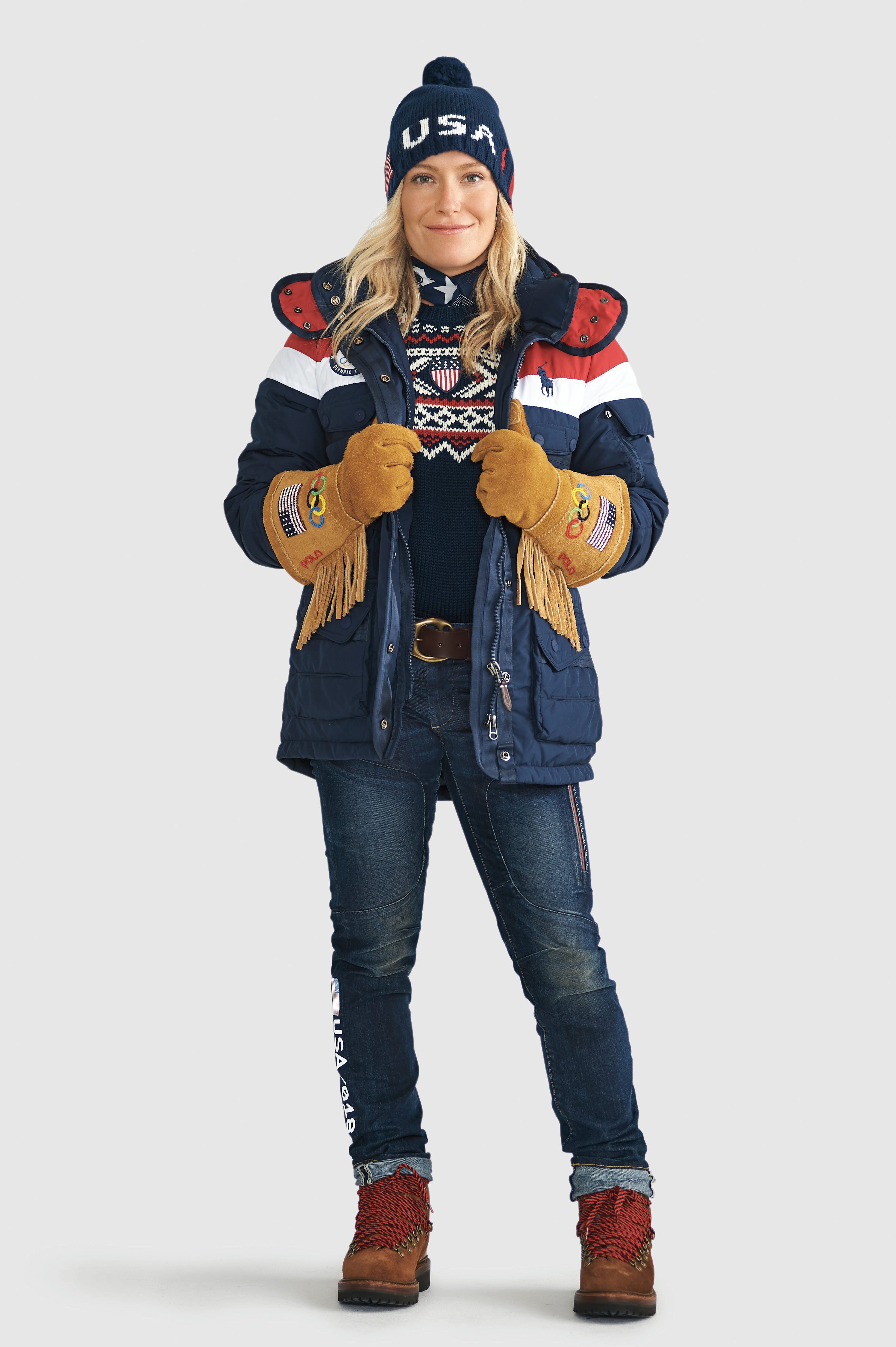 Exclusive Ralph Lauren S Olympic Opening Ceremony Uniforms Are