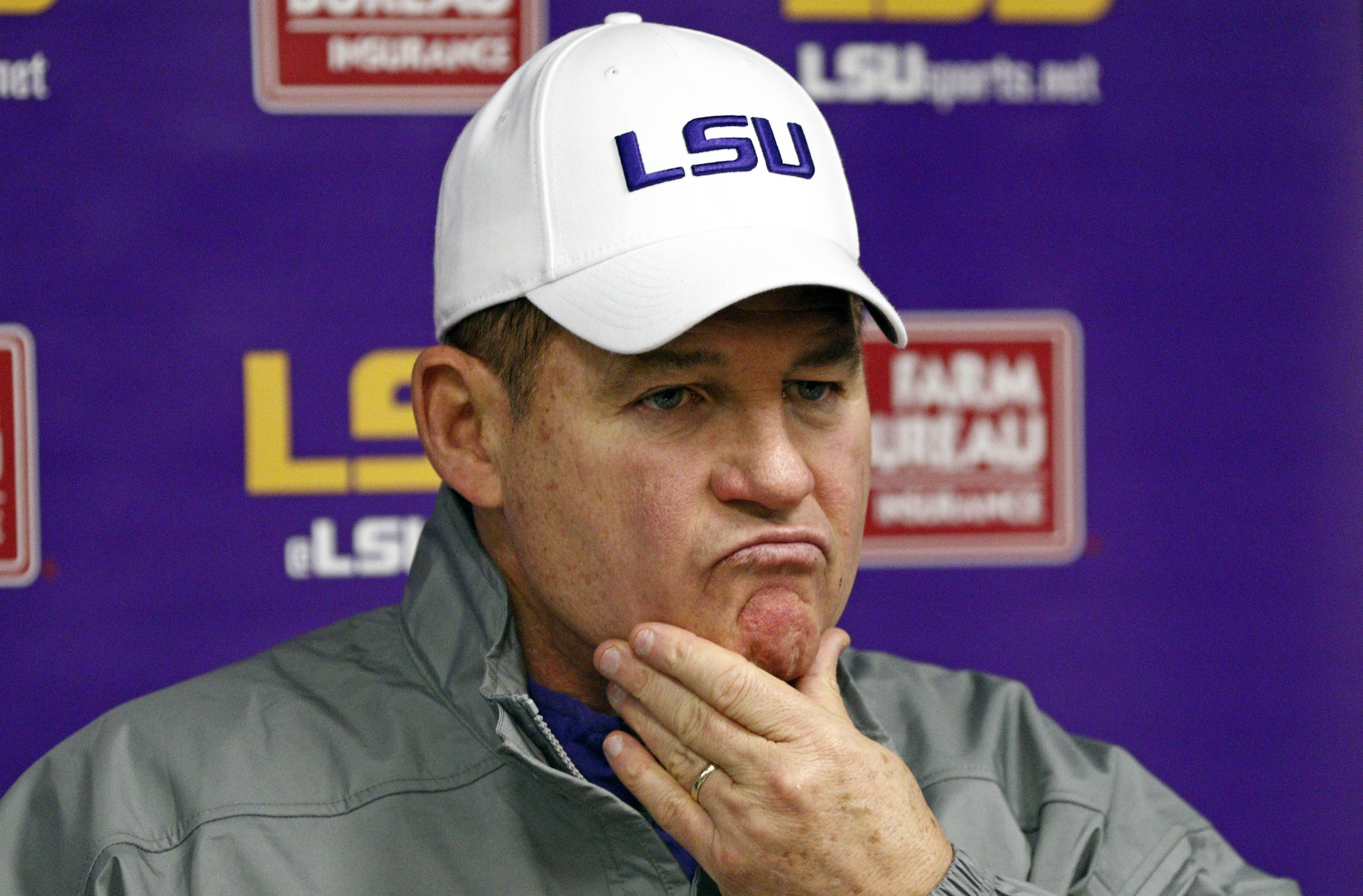 Les Miles as actor? He could play a riverboat gambler Les Miles as actor? He could play a riverboat gambler
