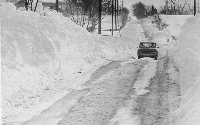 The Blizzard Of 78 Images From Around The Tri State